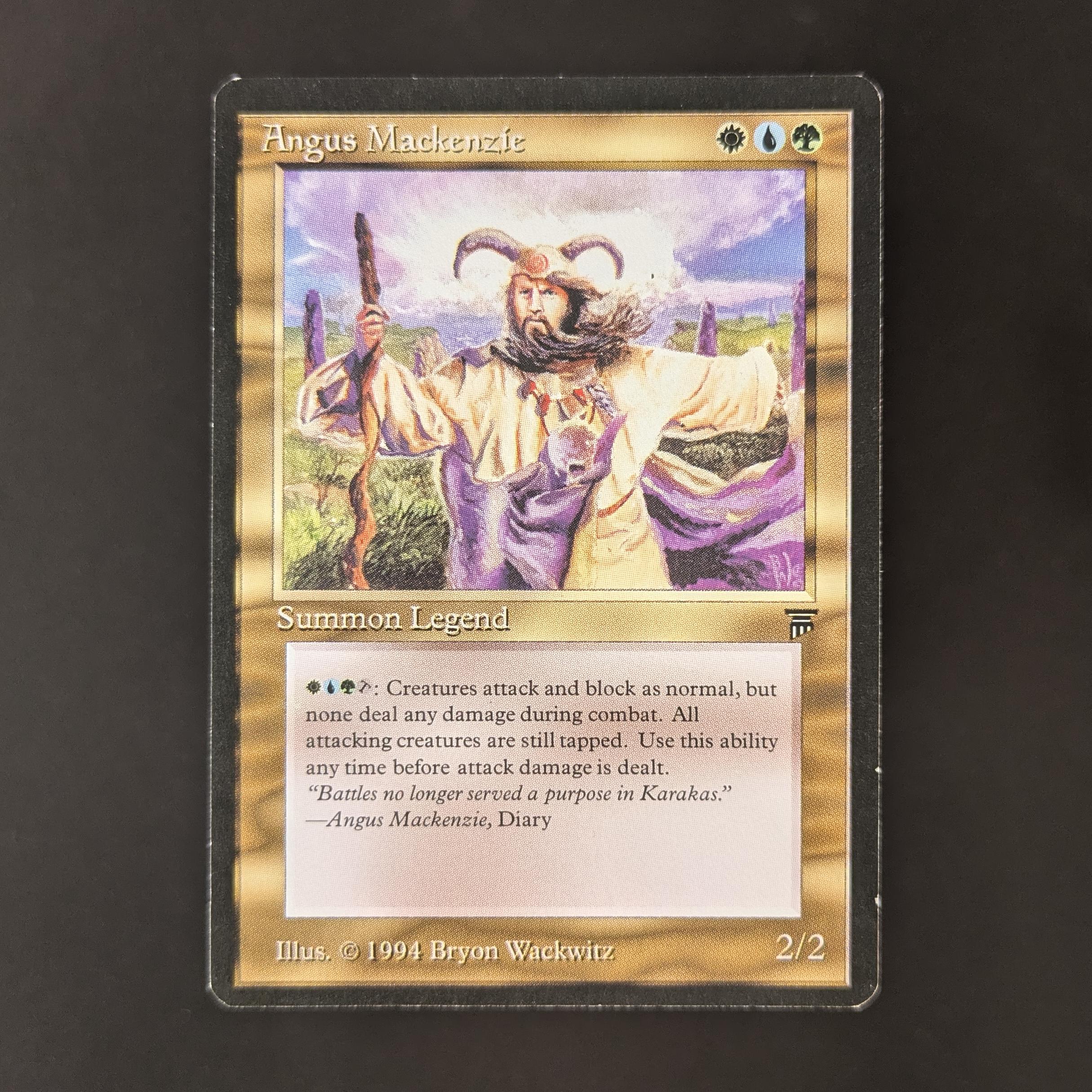 MTG Singles - Angus Mackenzie - Legends - EX - 32739