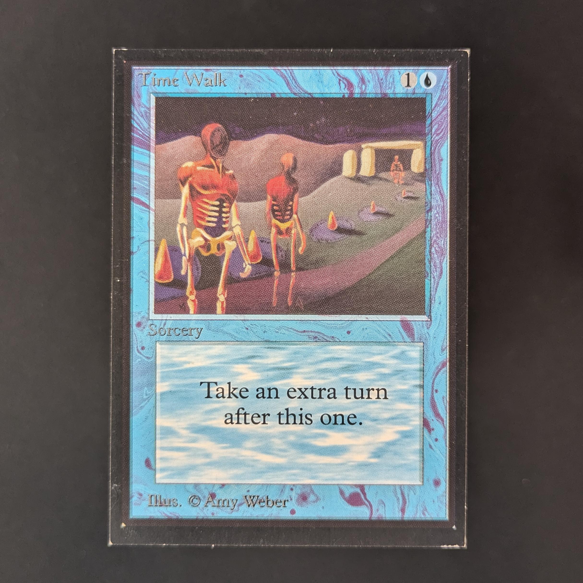 MTG Singles - Time Walk - Collectors' Edition - PL - PRESSURE MARK - 32770