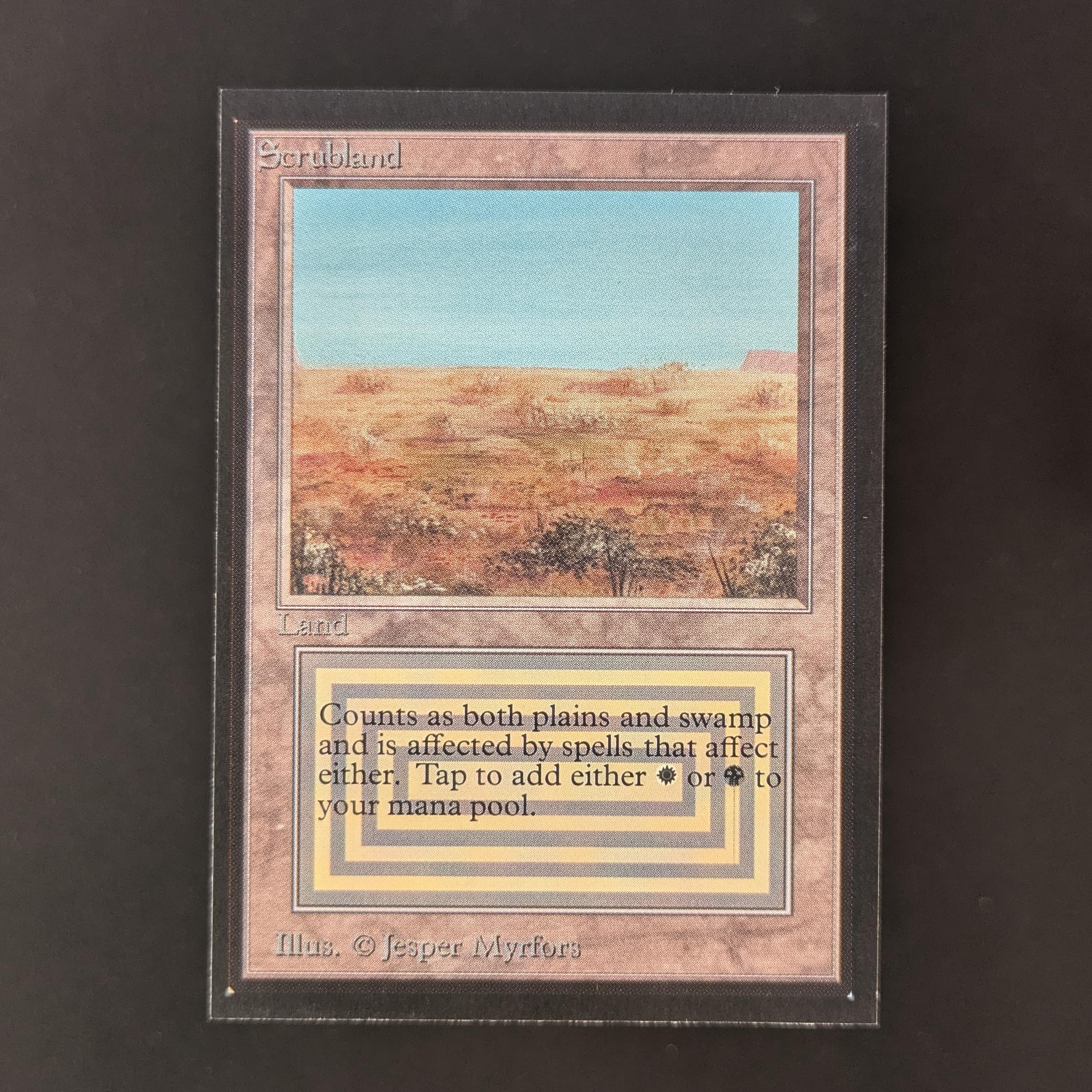 MTG Singles - Scrubland - Collectors' Edition - NM - 32786