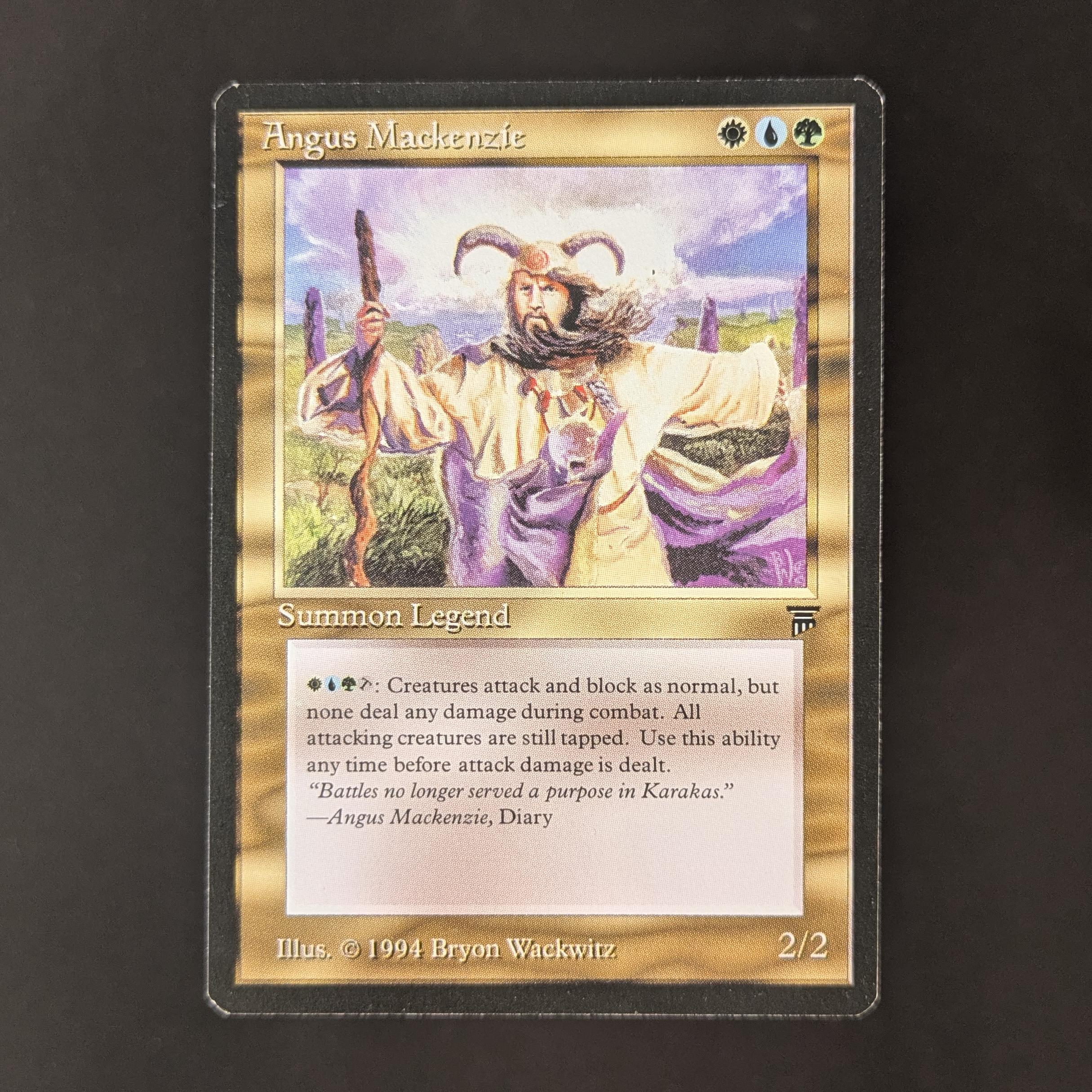 MTG Singles - Angus Mackenzie - Legends - EX - 32806