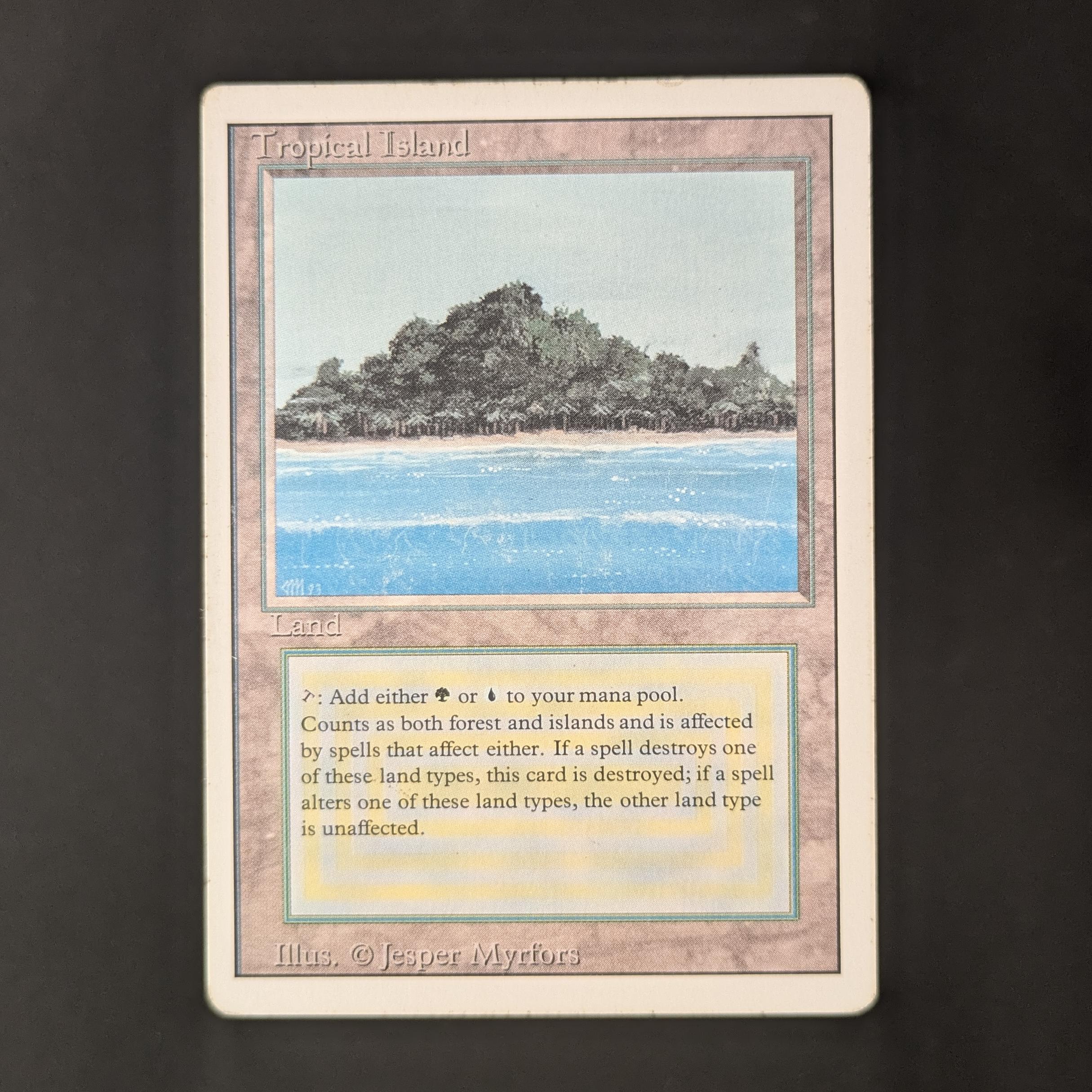 MTG Singles - Tropical Island - Revised - PL - 32819
