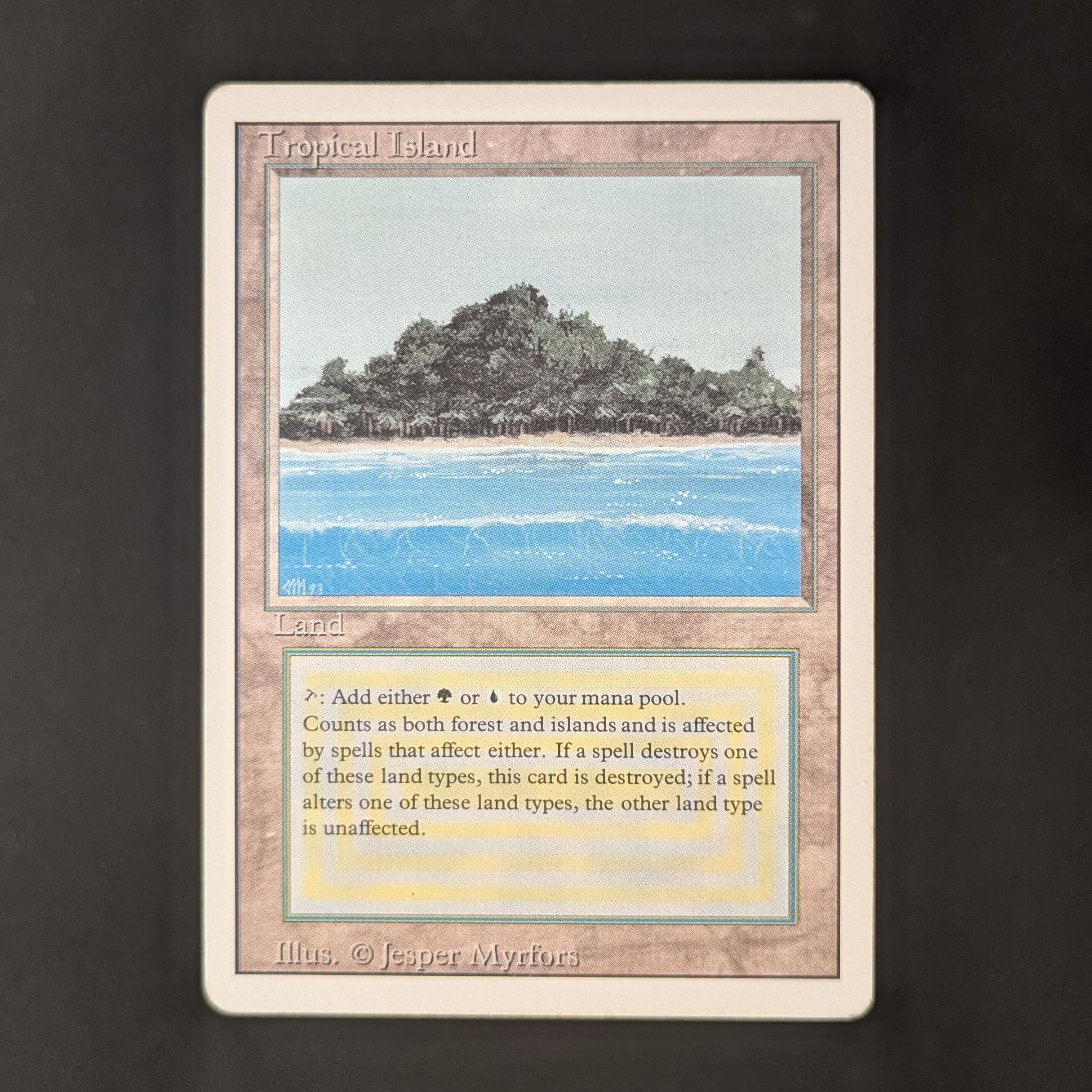 MTG Singles - Tropical Island - Revised - PL - 32820