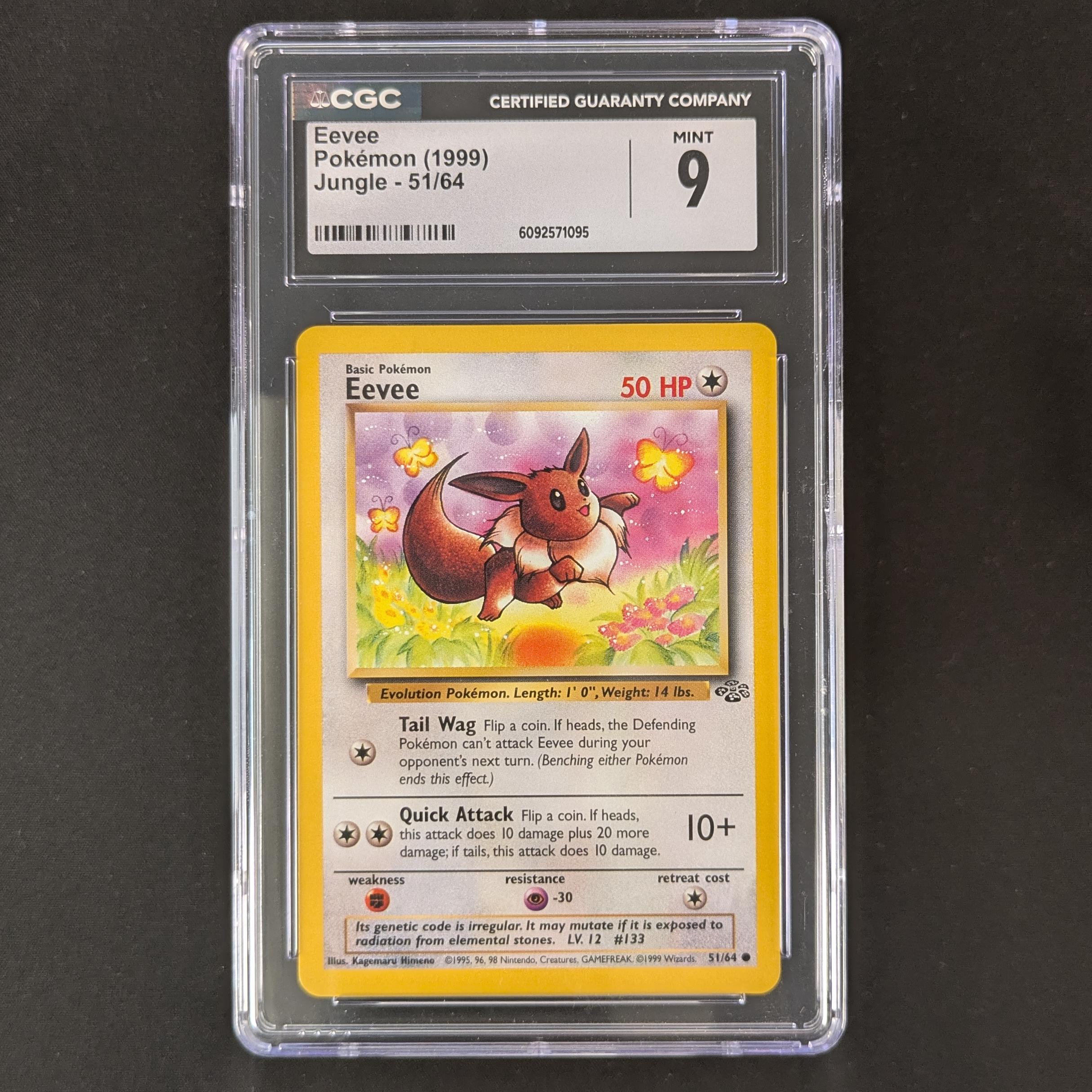 - Eevee - Jungle - CGC 9 - 32864
