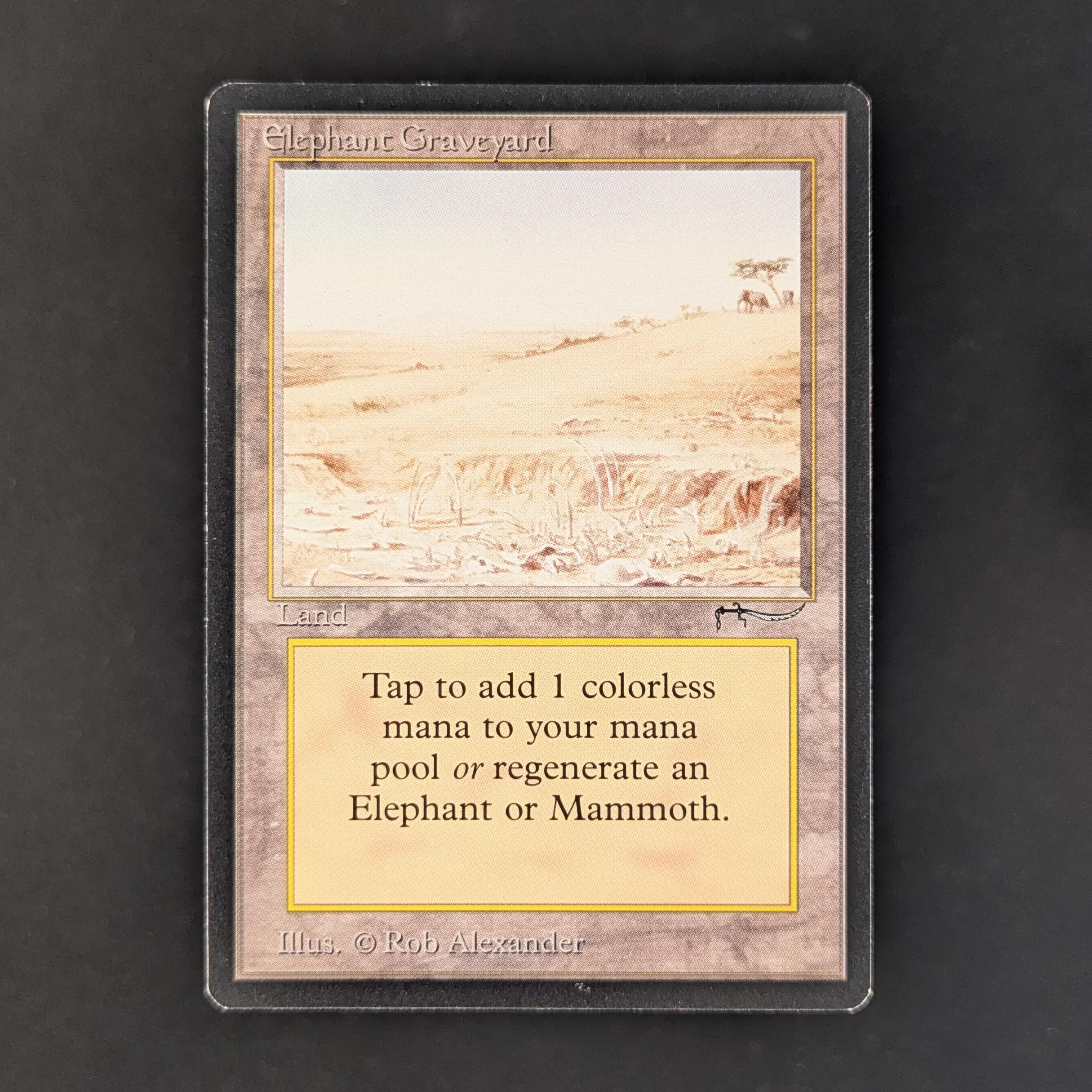 MTG Singles - Elephant Graveyard - Arabian Nights - EX - 32878