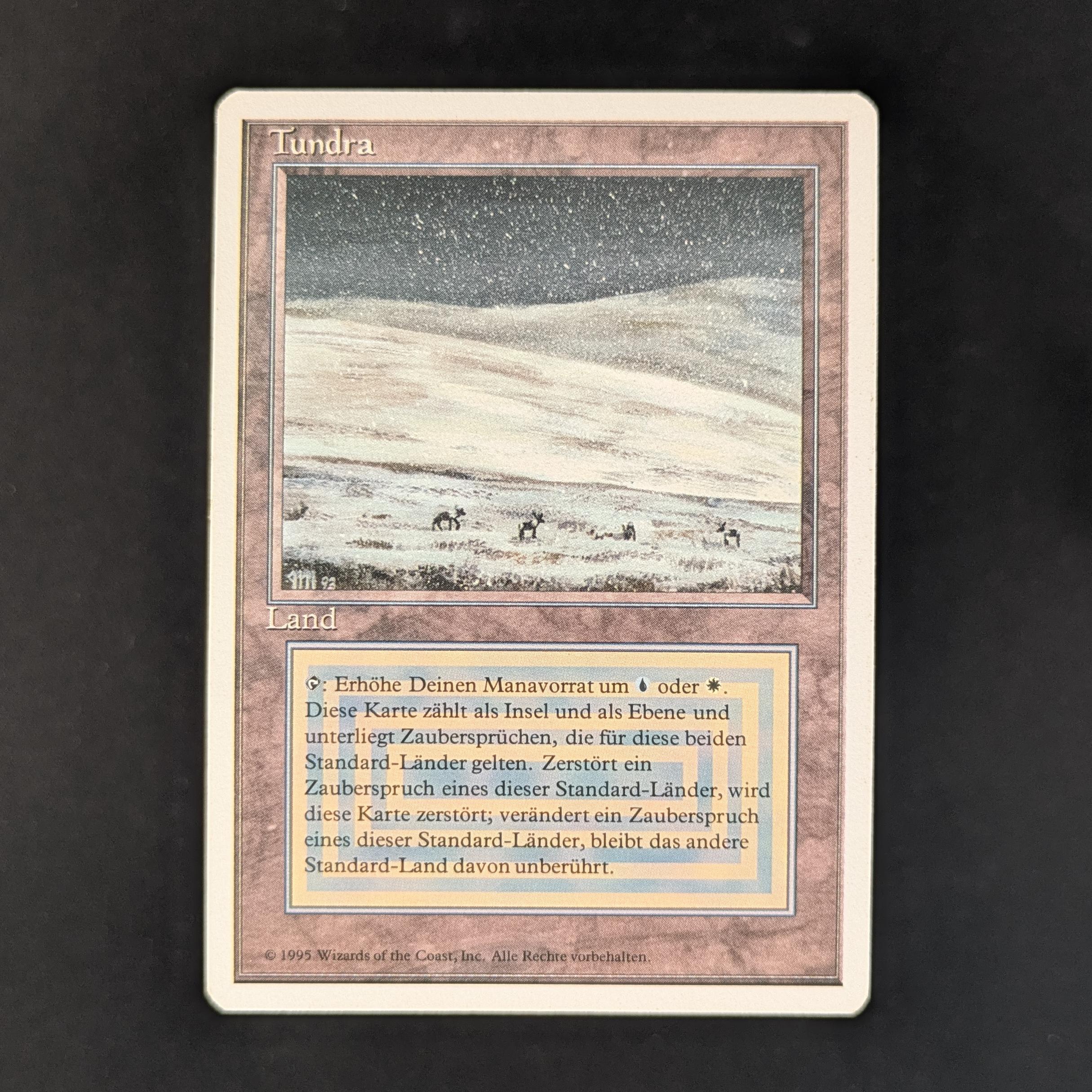 MTG Singles - Tundra - Foreign White Bordered - German - GD - 32885