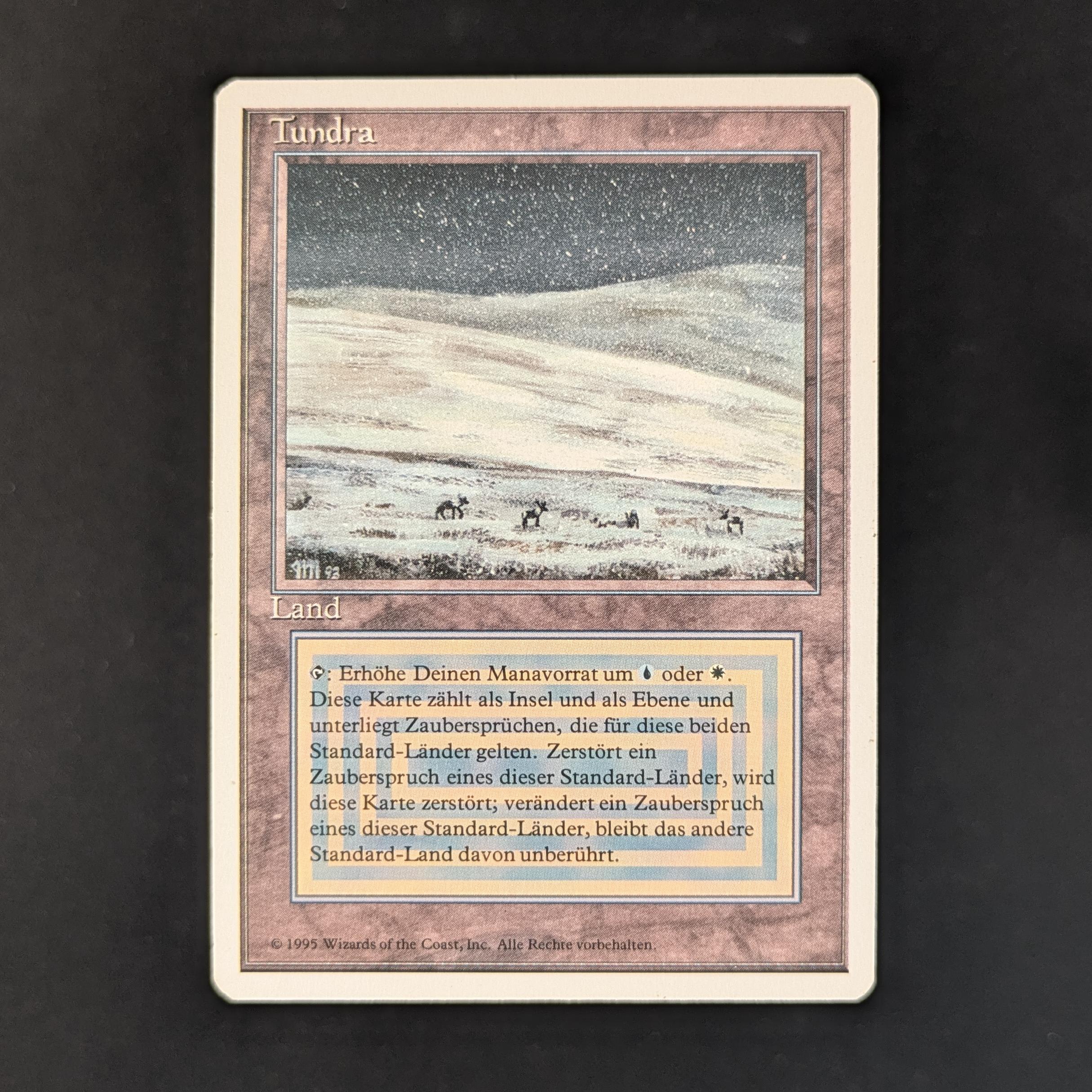 MTG Singles - Tundra - Foreign White Bordered - German - GD - 32886