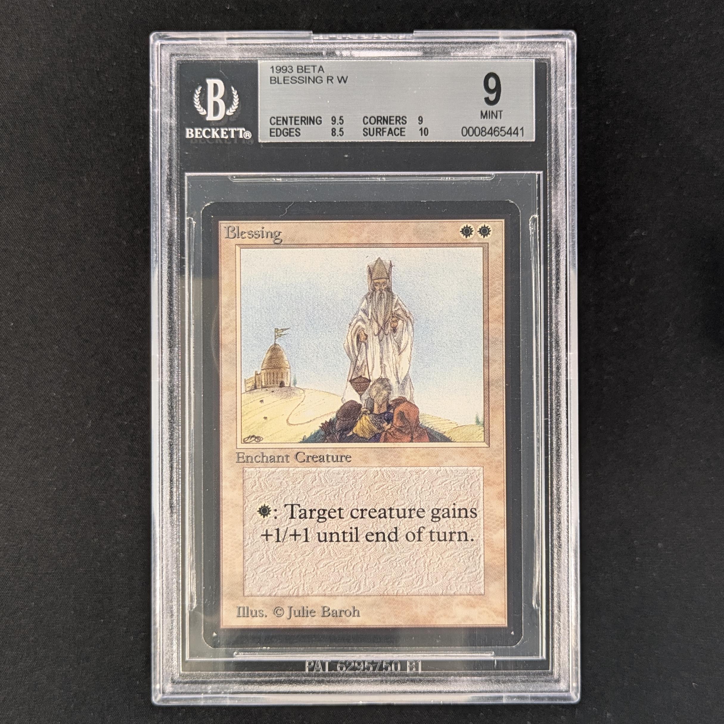 MTG Singles - Blessing - Beta - BGS 9 -
