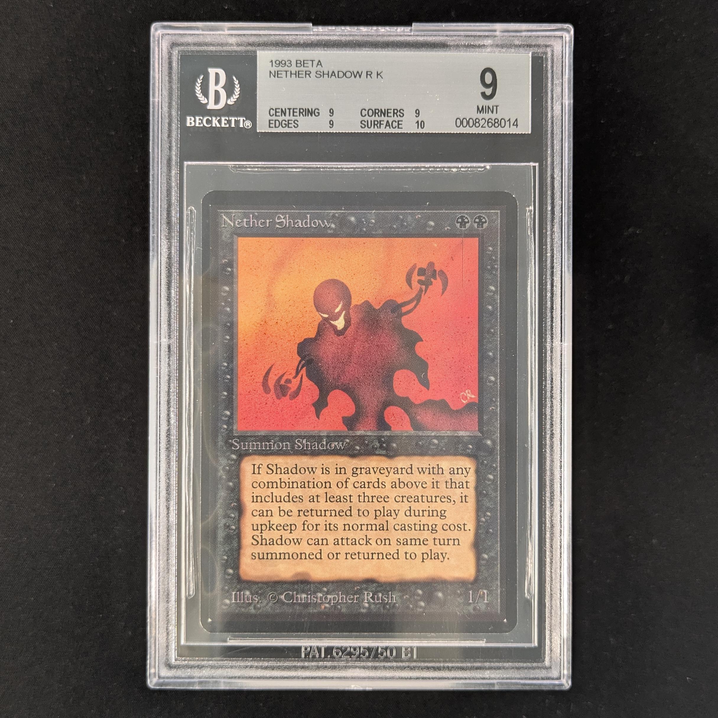 MTG Singles - Nether Shadow - Beta - BGS 9 -
