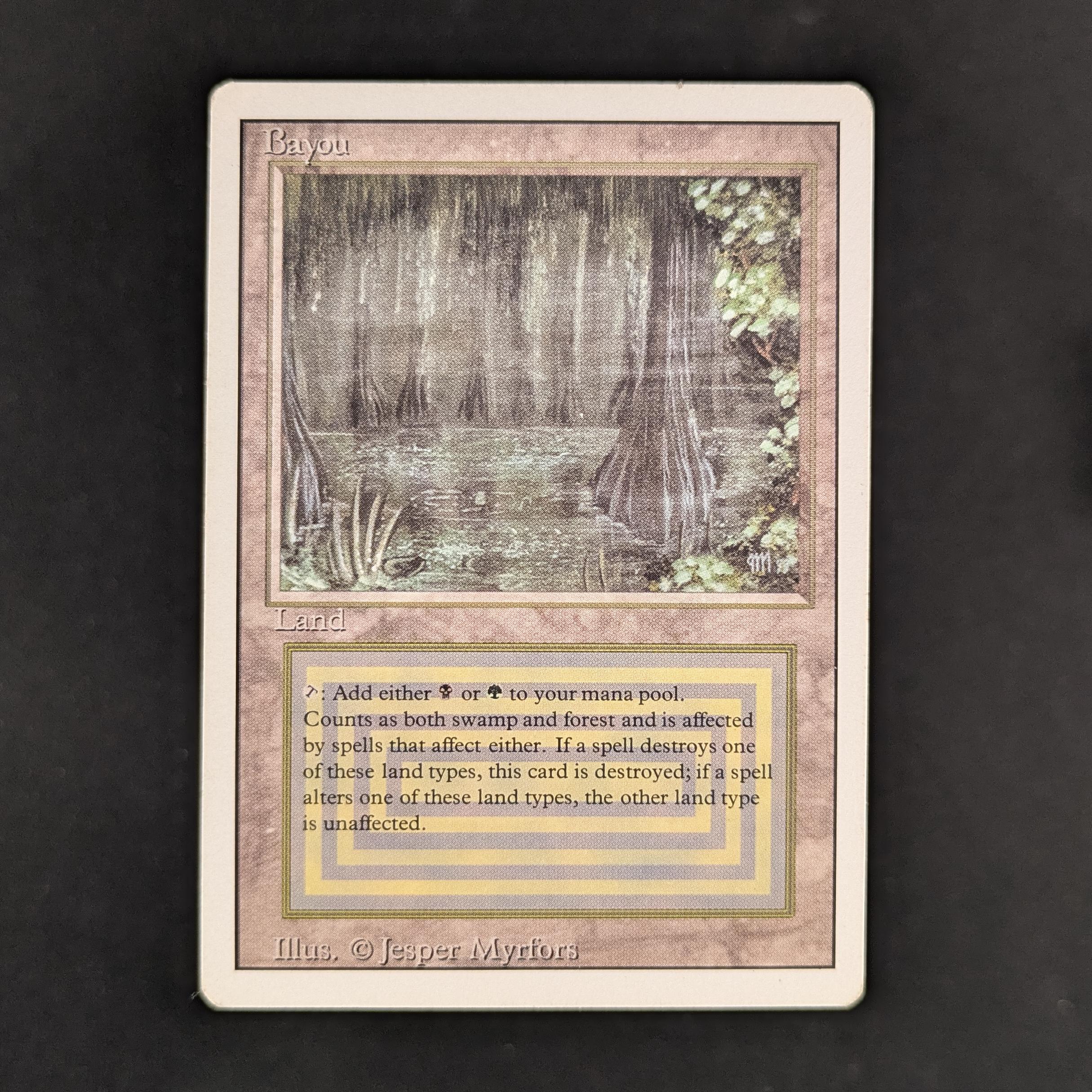 MTG Singles - Bayou - Revised - GD - 32972