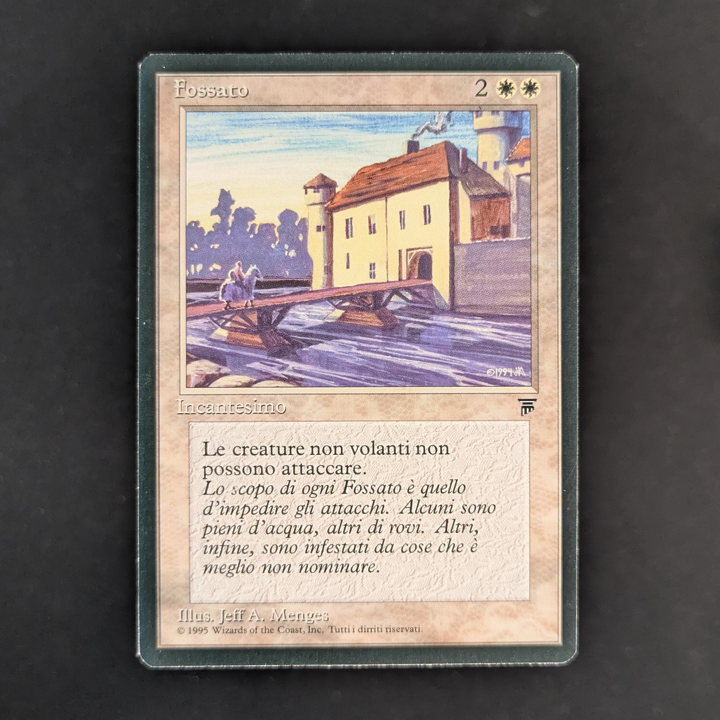 MTG Singles - Moat - Legends Italian - Italian - NM - 33019