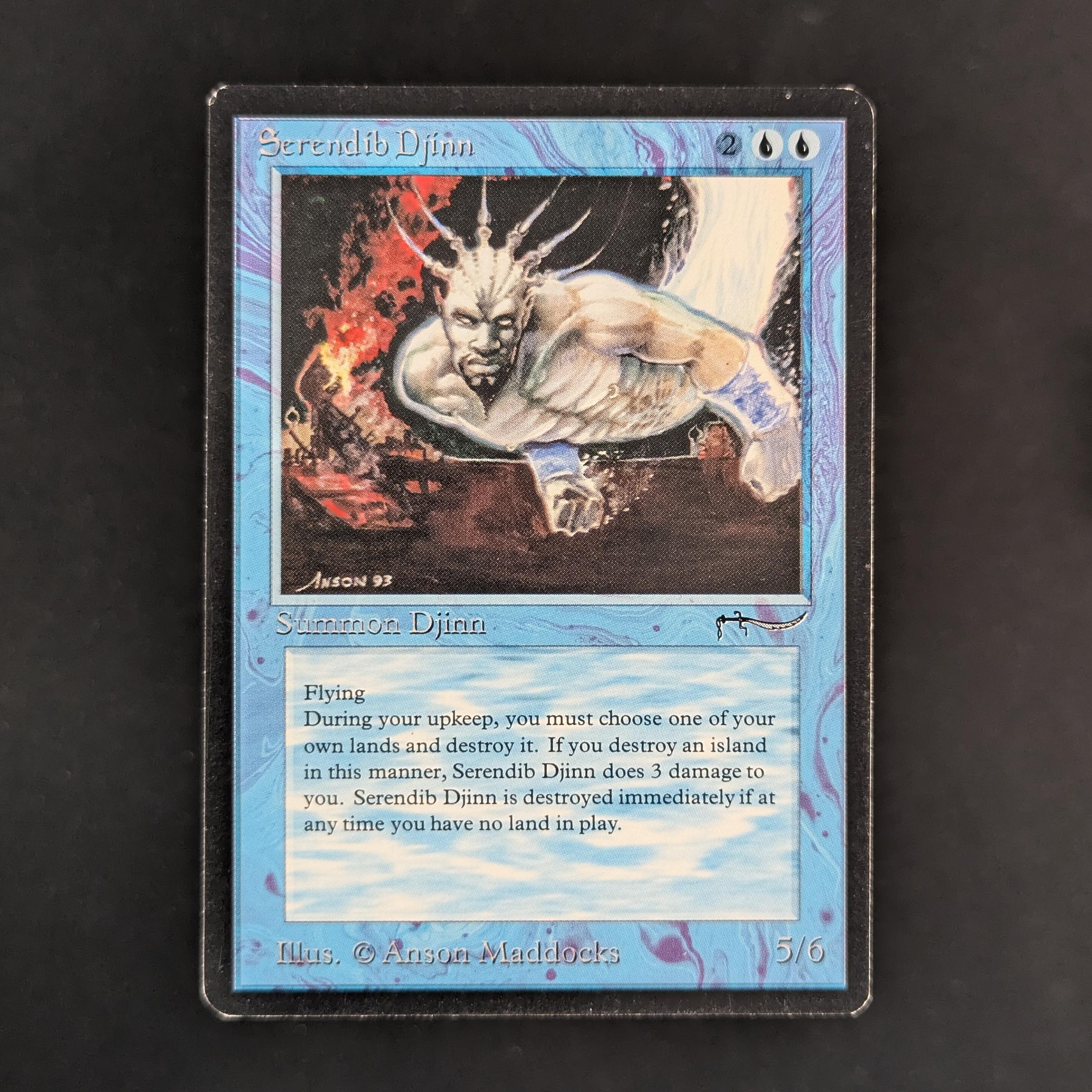 MTG Singles - Serendib Djinn - Arabian Nights - GD - 33022