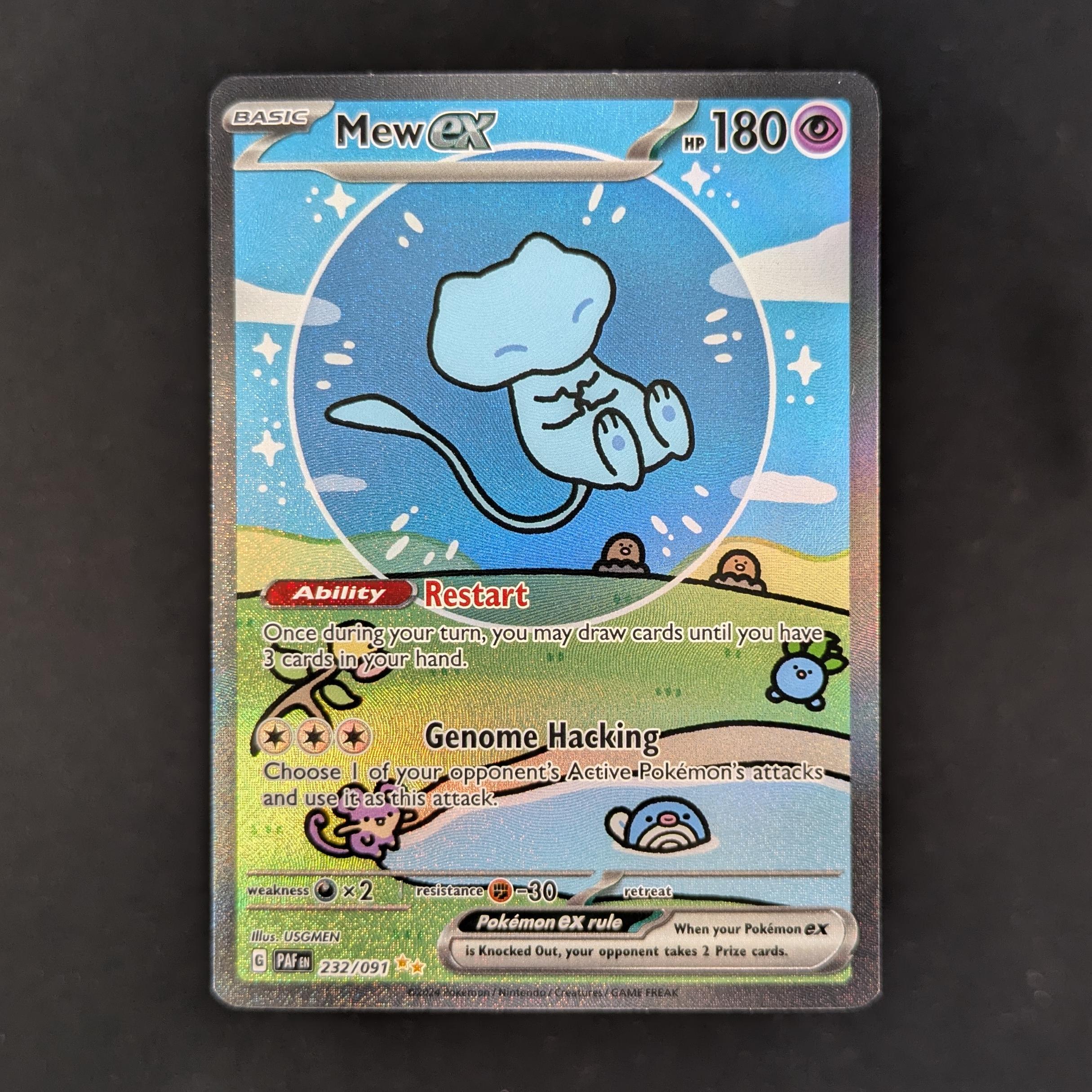 Mew ex (PAF 232) - Paldean-Fates - NM