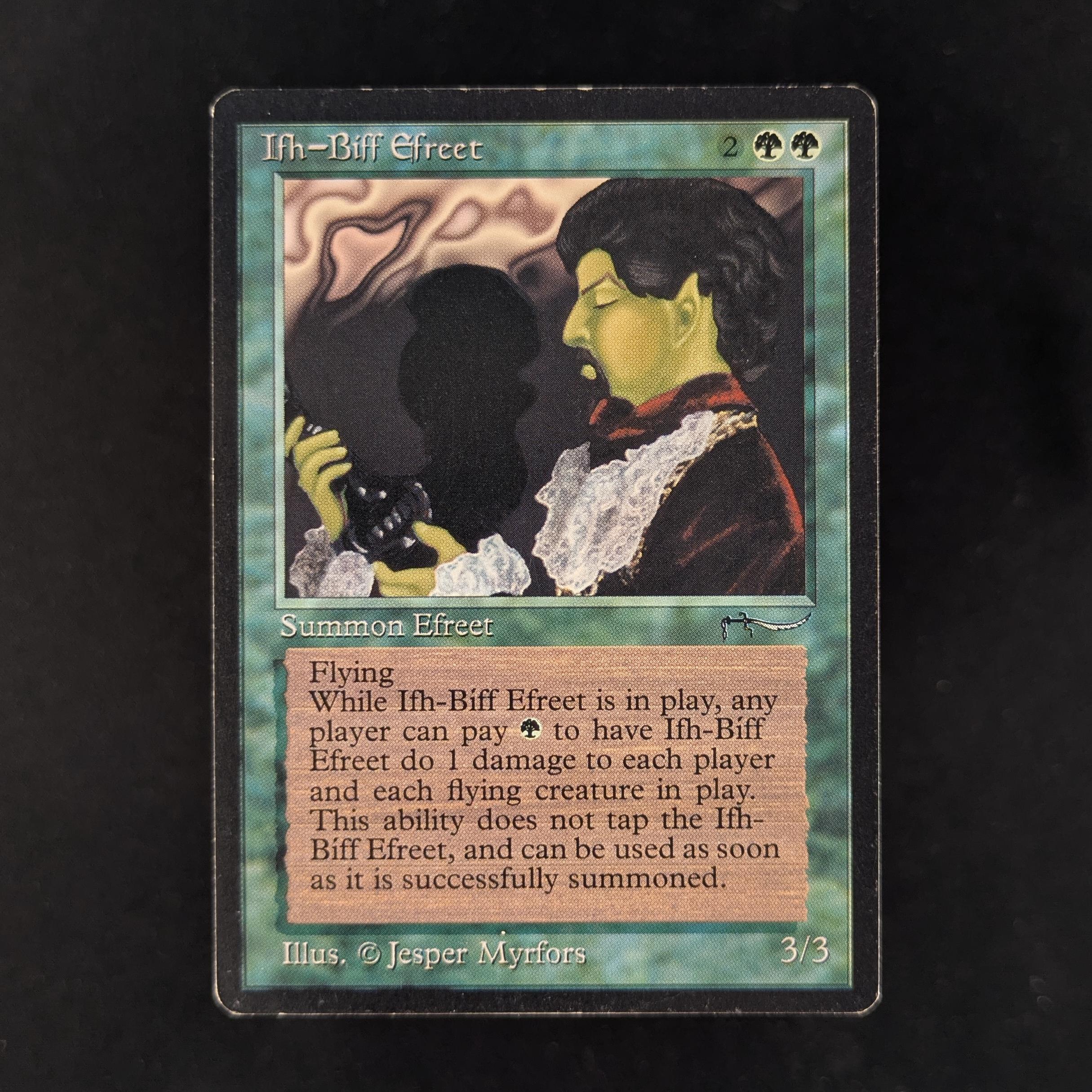 MTG Singles - Ifh-Biff Efreet - Arabian Nights - GD - 33091