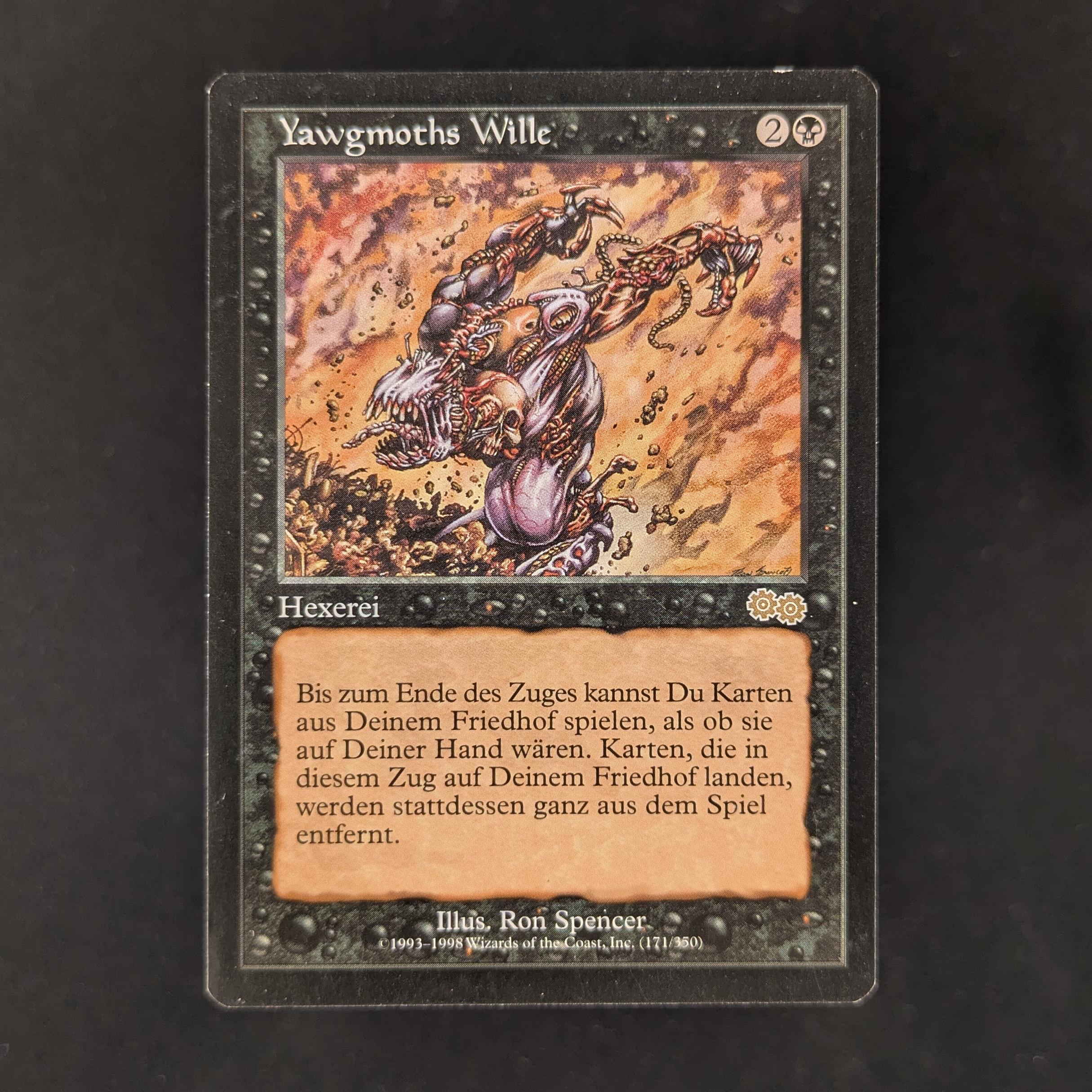 MTG Singles - Yawgmoth's Will - Urza's Saga - German - GD - 33142