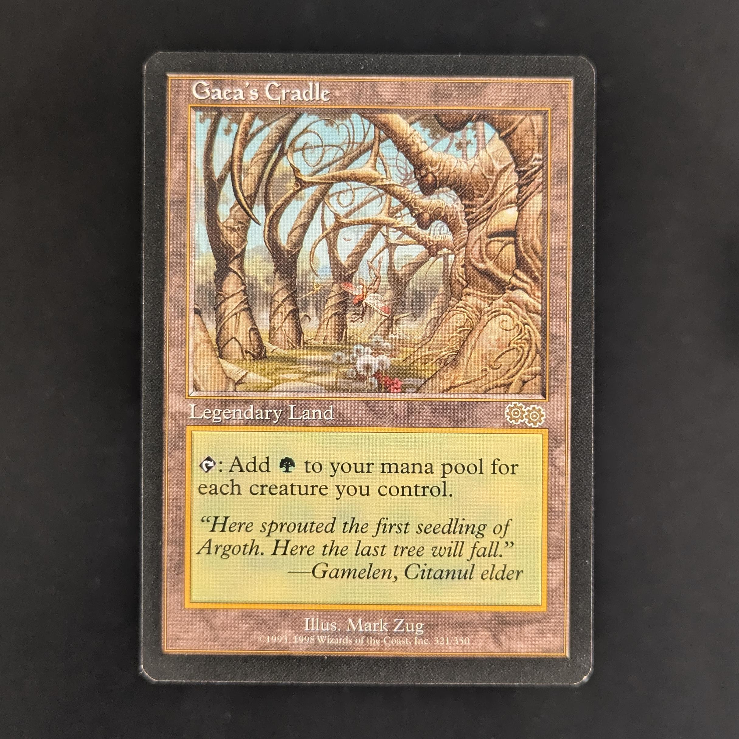 MTG Singles - Gaea's Cradle - Urza's Saga - English - EX - 33268