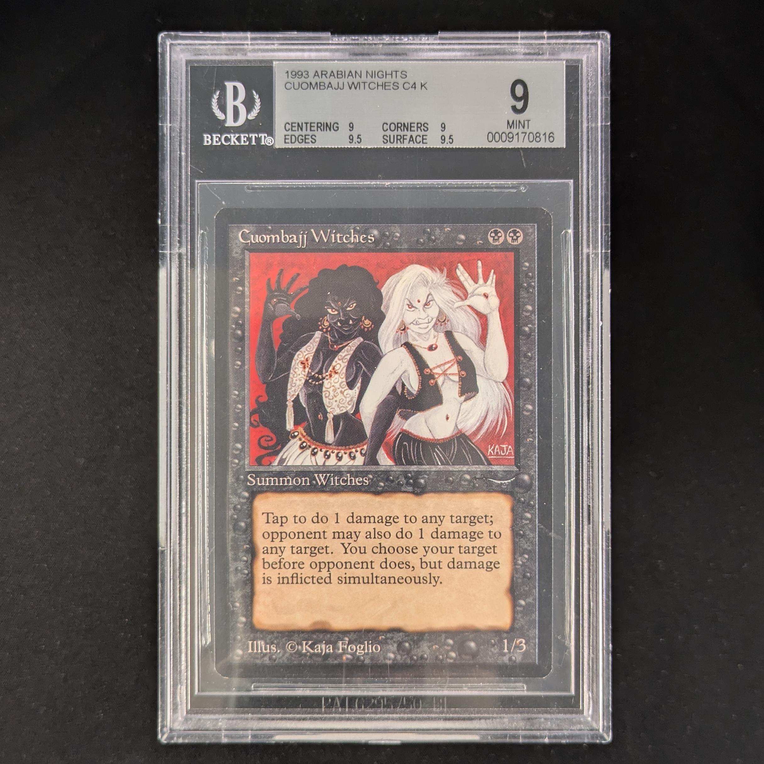 Cuombajj Witches - Arabian Nights - BGS 9