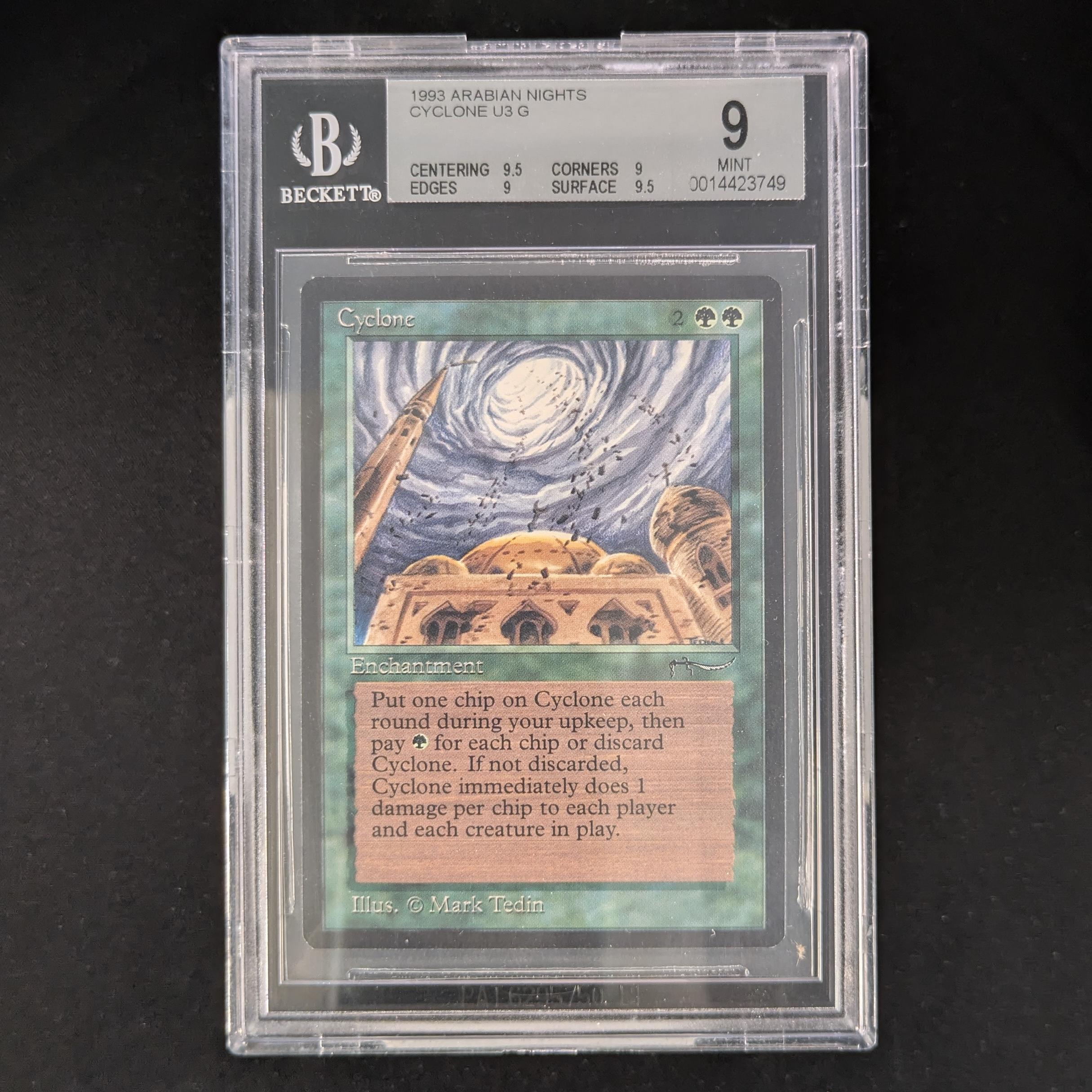 Cyclone - Arabian Nights - BGS 9
