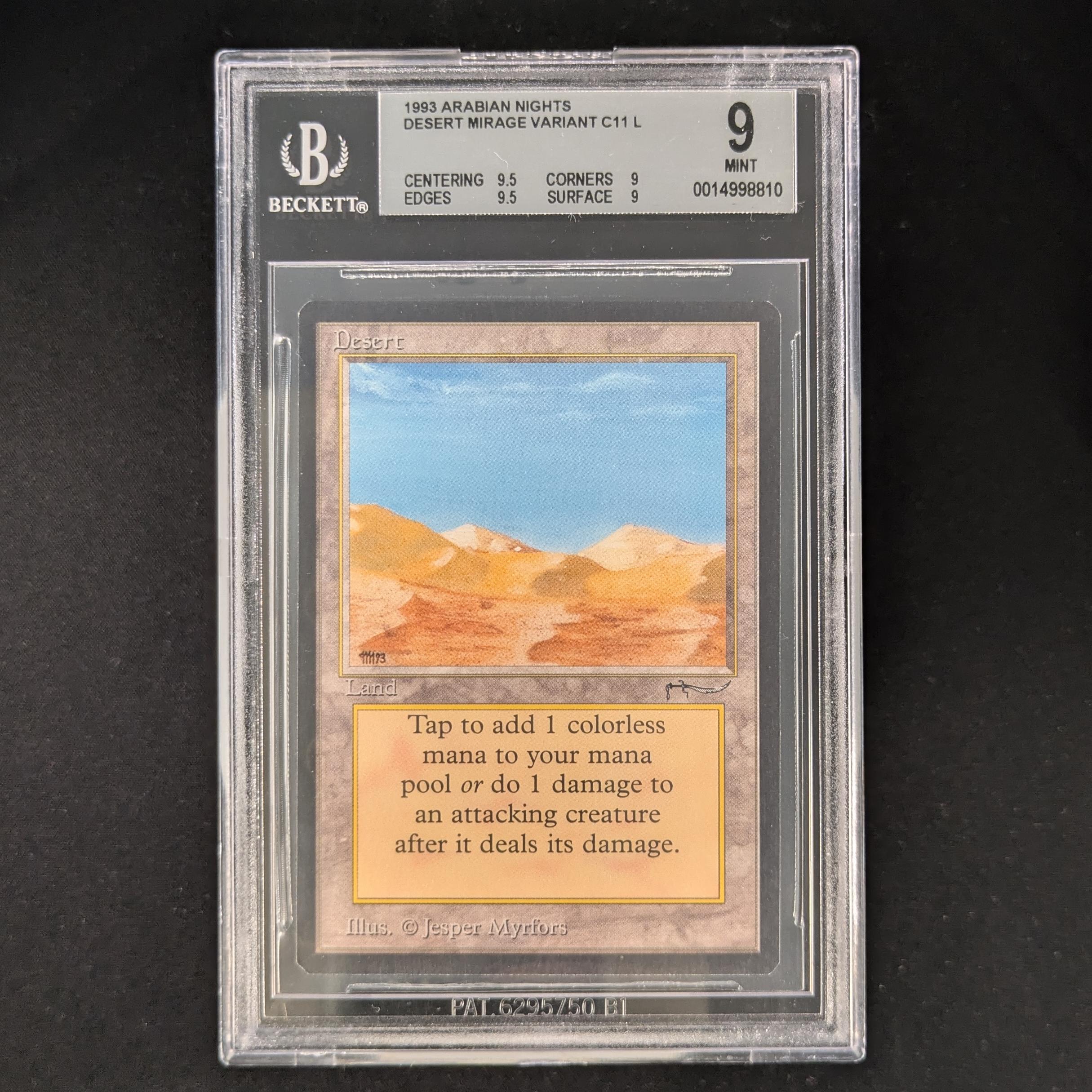 Desert - Arabian Nights - BGS 9