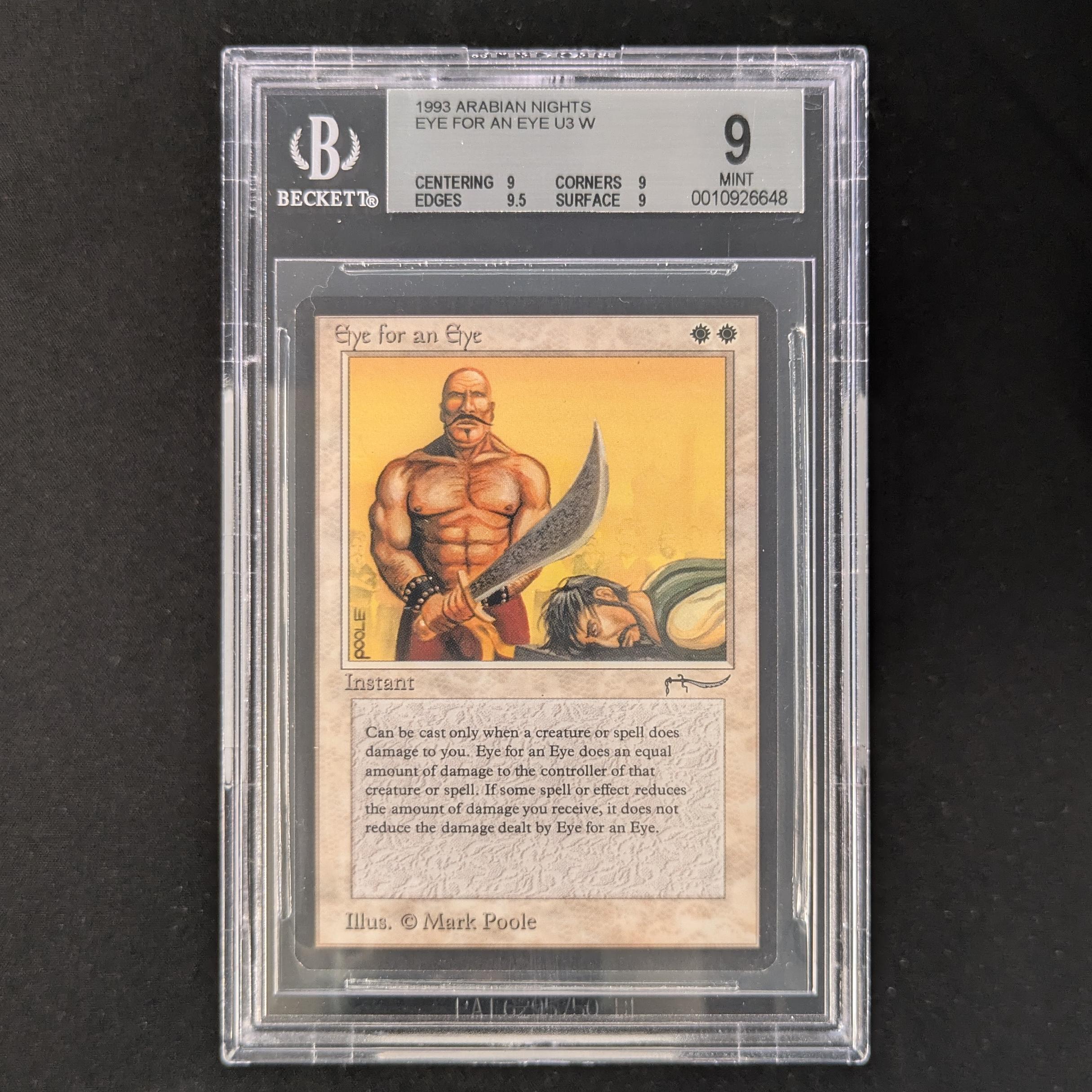 Eye for an Eye - Arabian Nights - BGS 9
