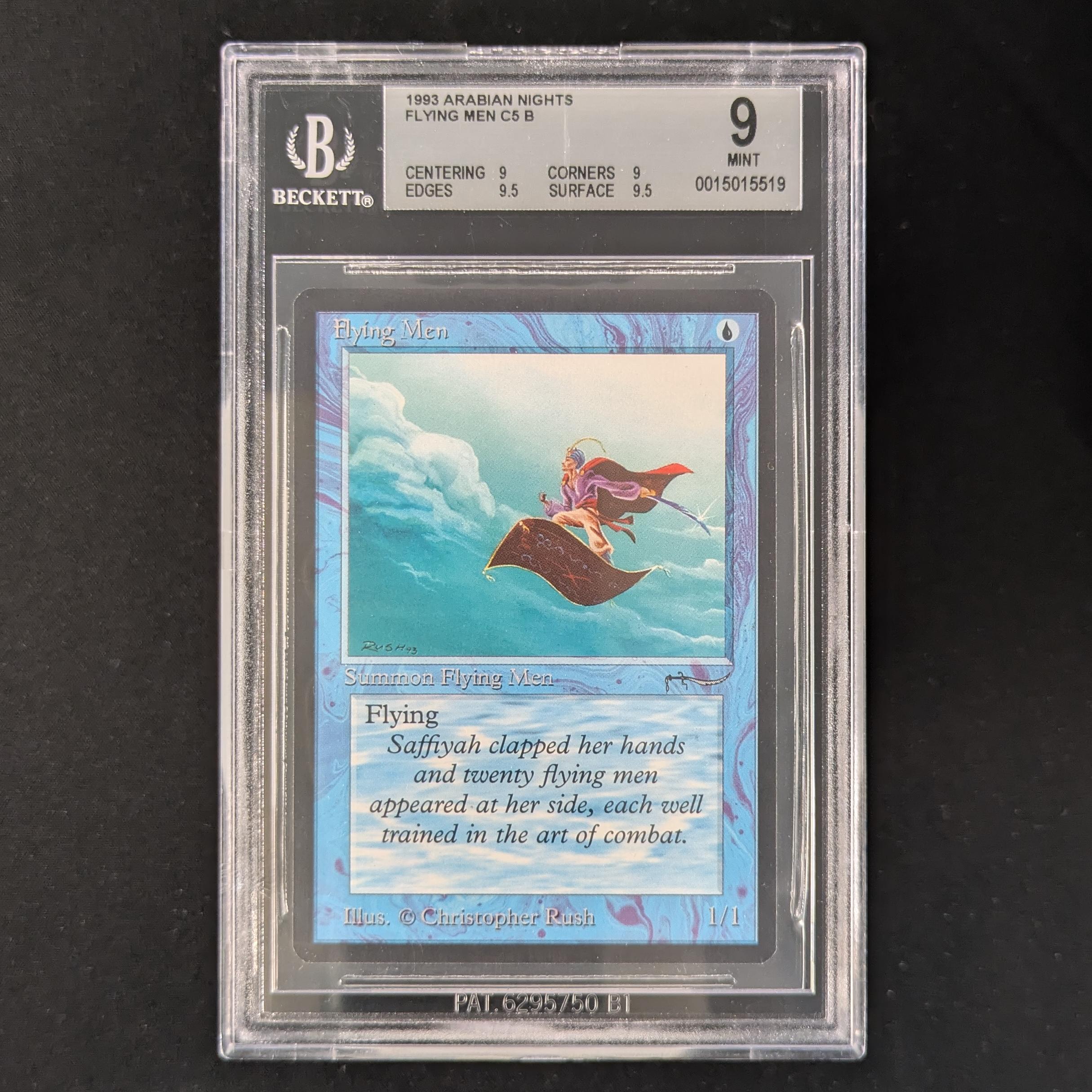 Flying Men - Arabian Nights - BGS 9