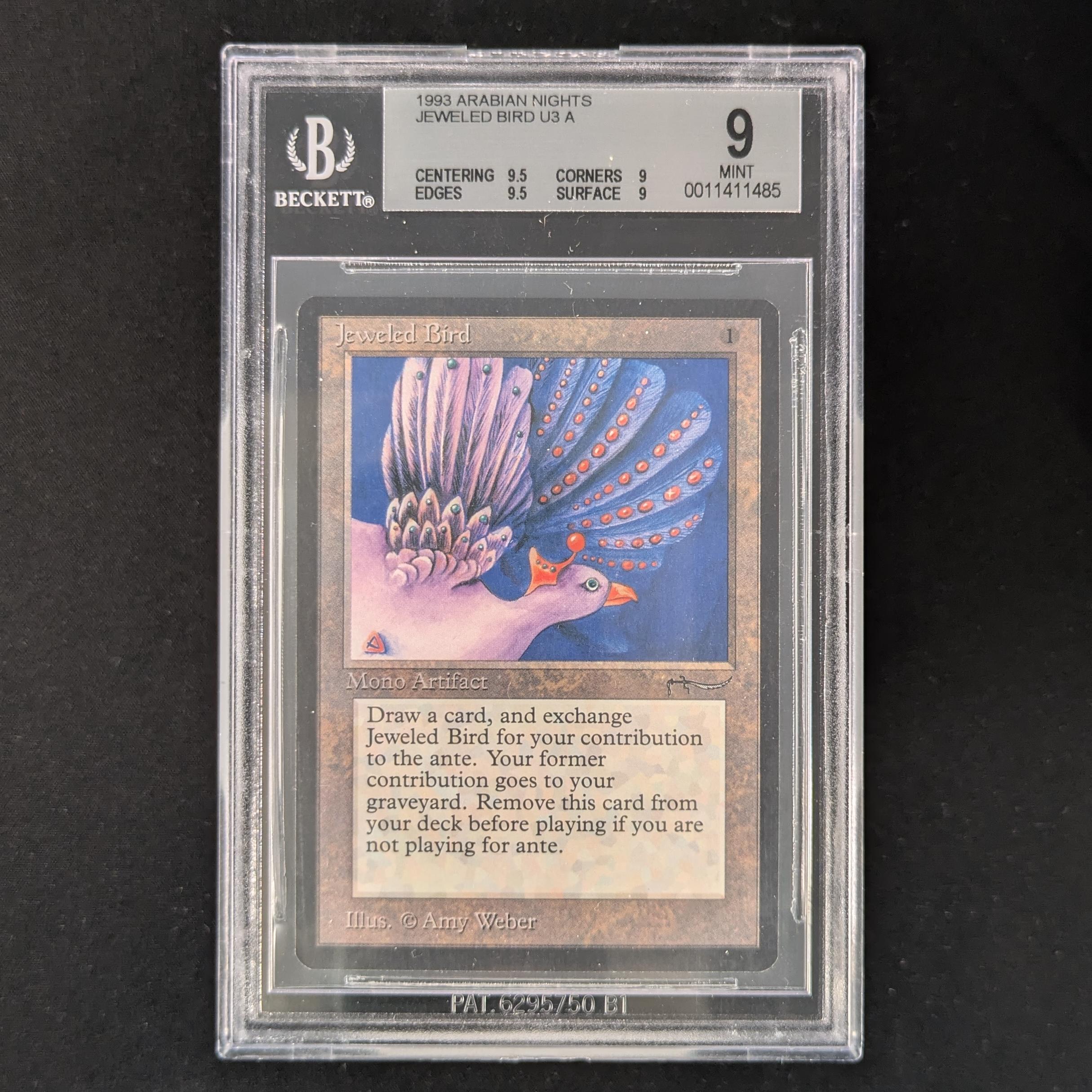 Jeweled Bird - Arabian Nights - BGS 9