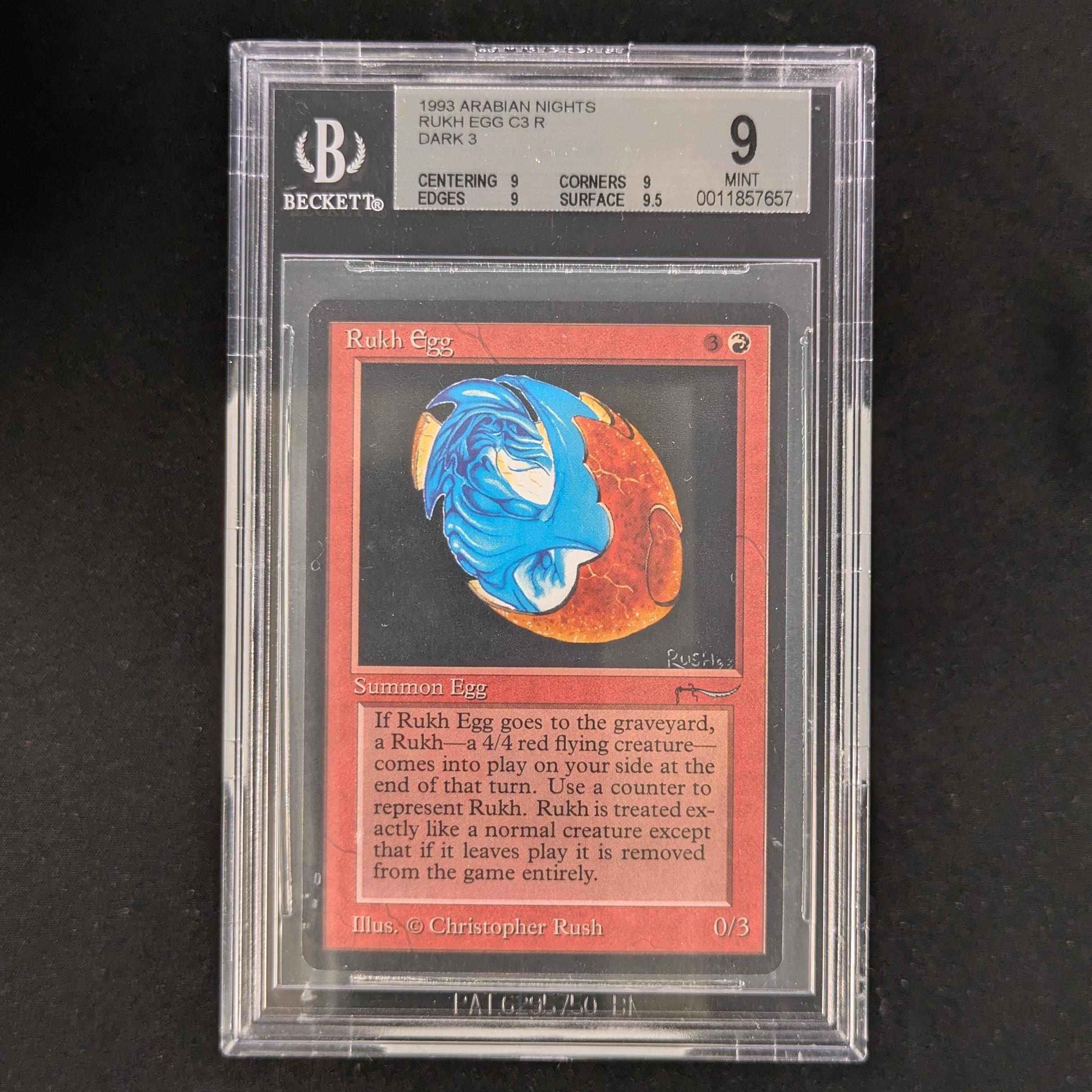 Rukh Egg - Arabian Nights - BGS 9 - Dark