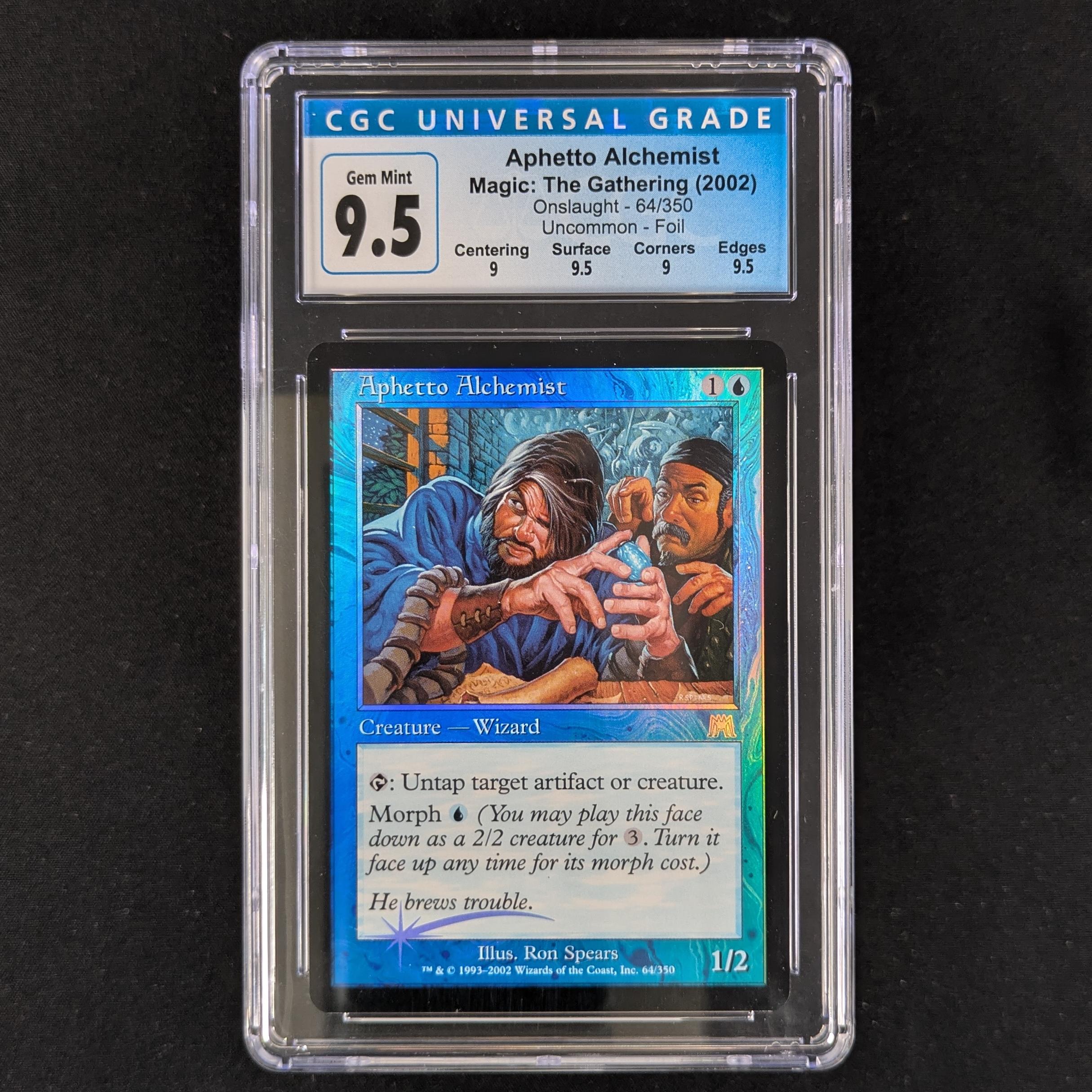 Aphetto Alchemist - Onslaught - CGC 9.5
