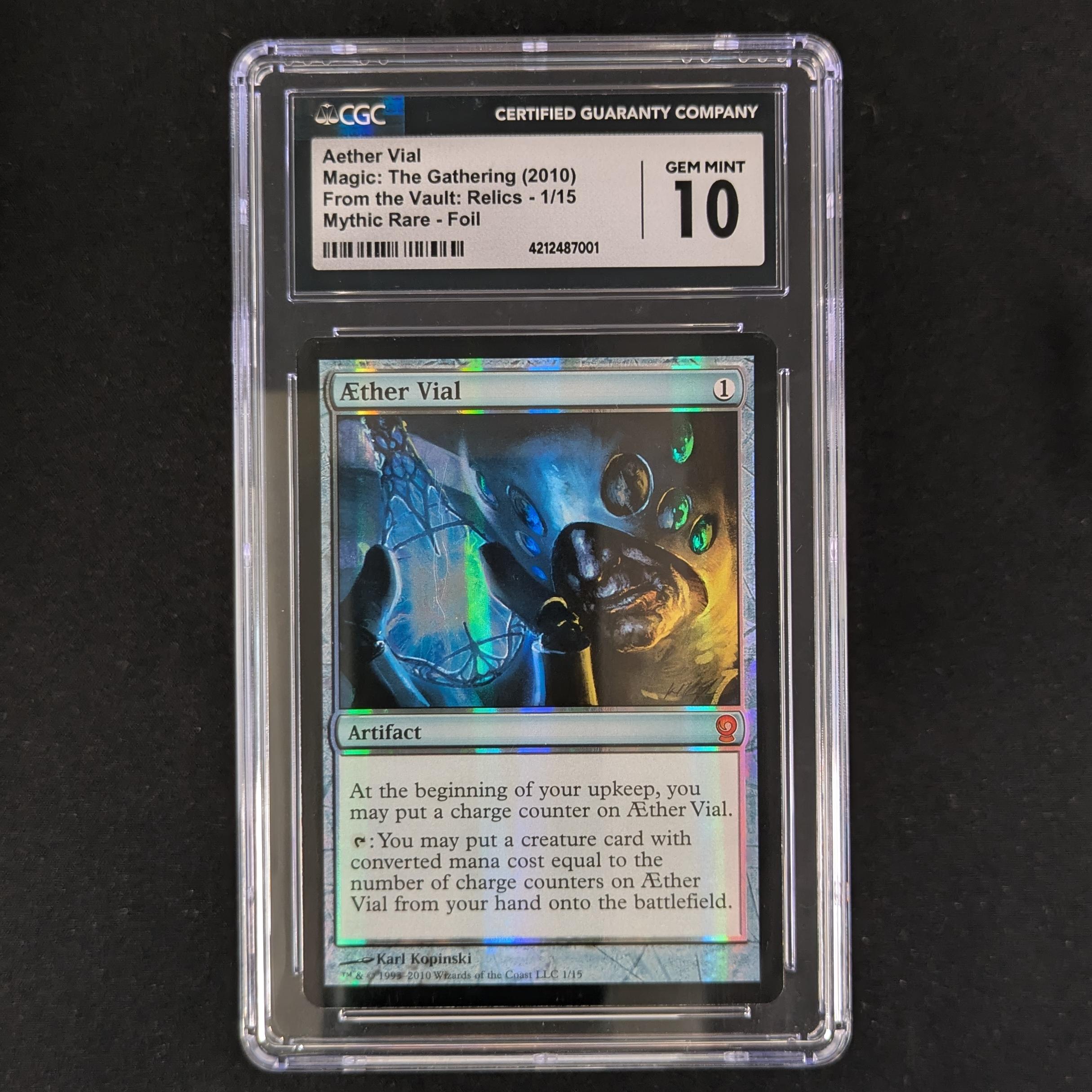 Aether Vial - From the Vault: Relics - CGC 10