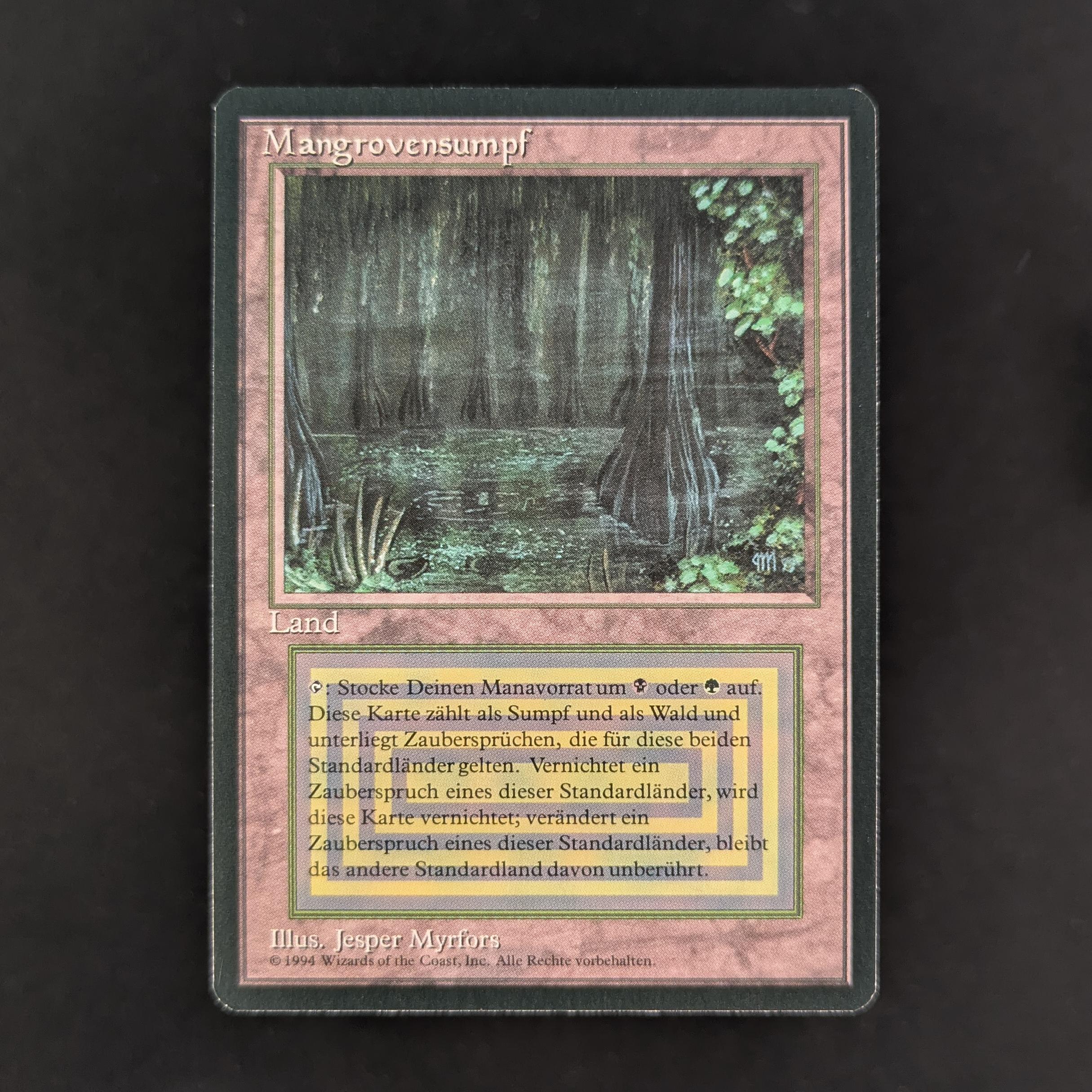 MTG Singles - Bayou - Foreign Black Bordered - German - NM - 33432