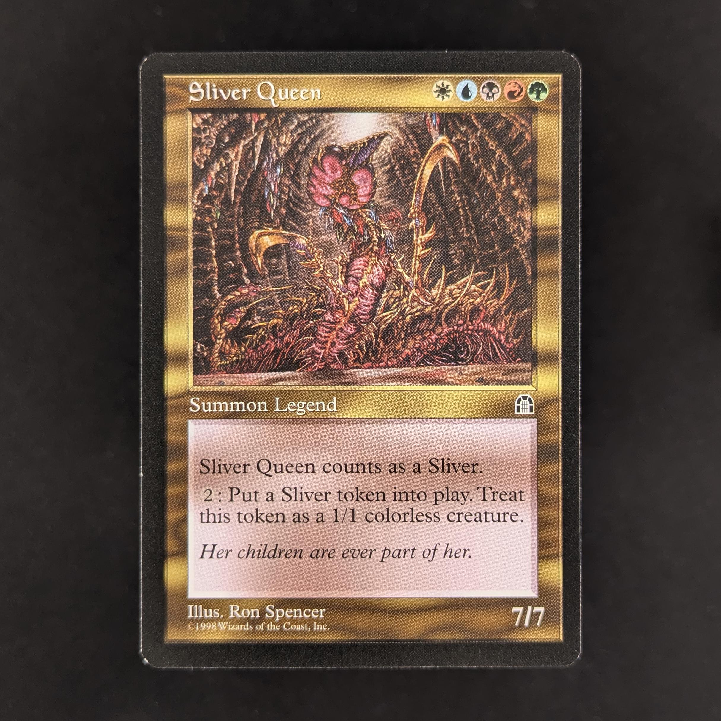 MTG Singles - Sliver Queen - Stronghold - English - EX - 33435