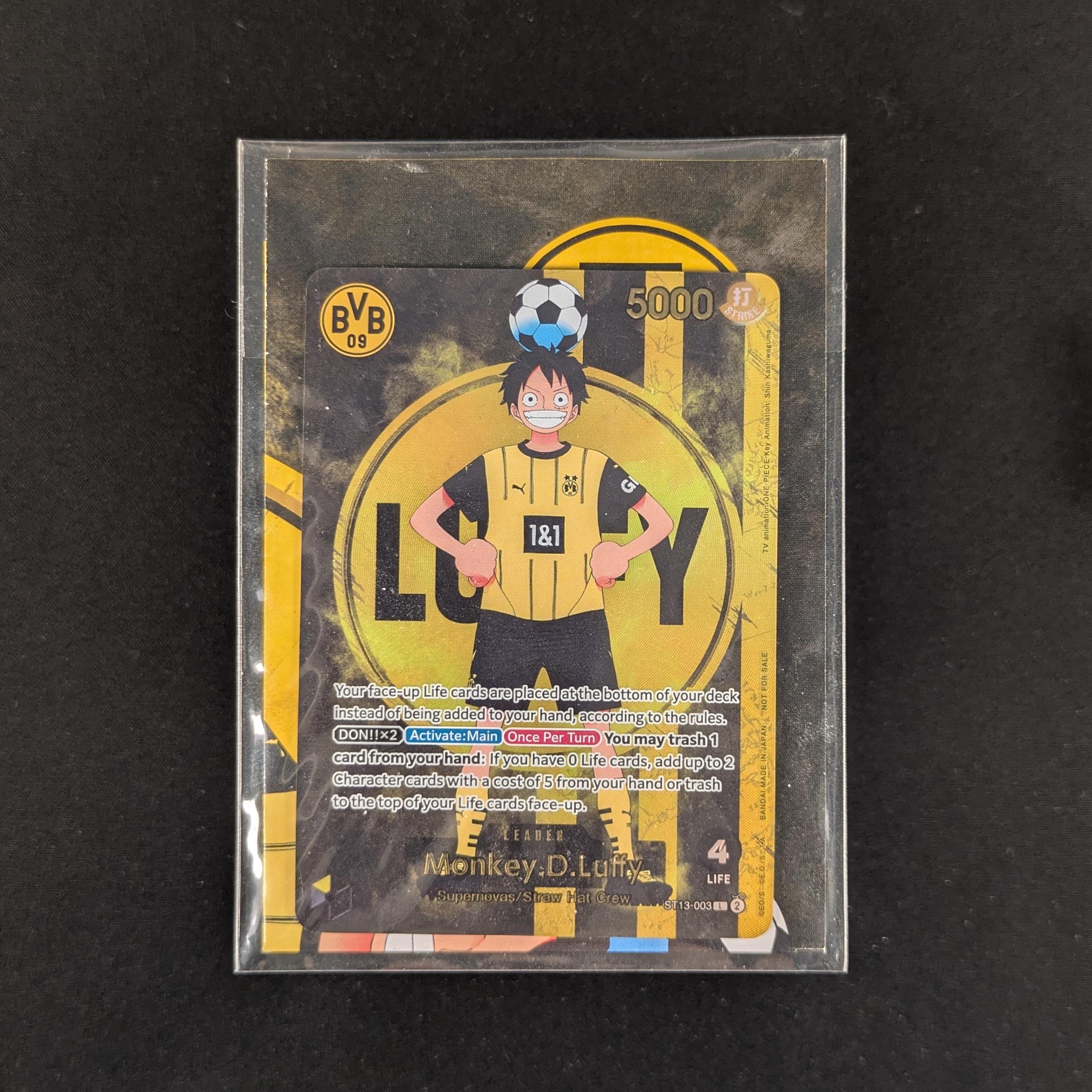 Monkey.D.Luffy (ST13-003) - Unnumbered Promos - EX - With Poster