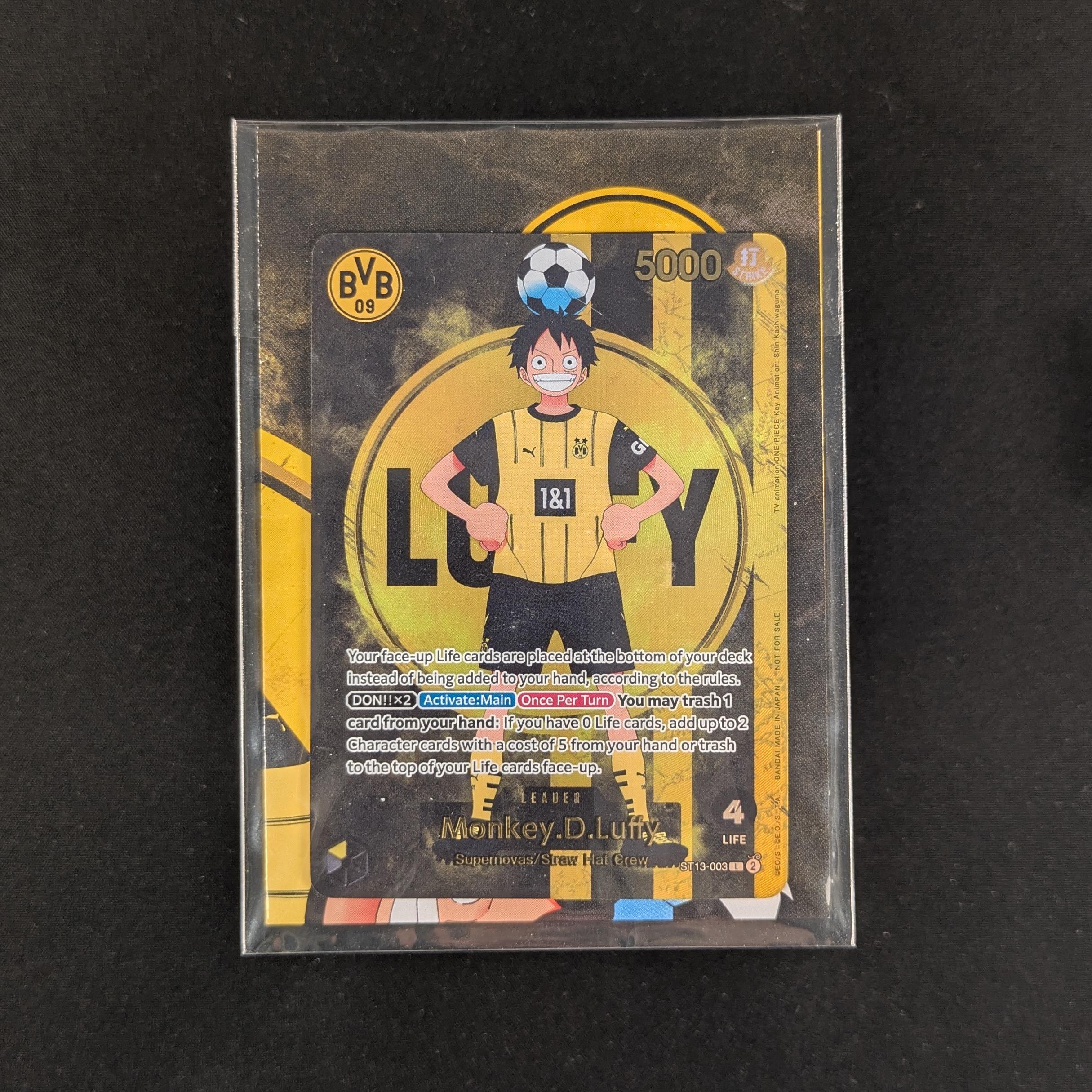 Monkey.D.Luffy (ST13-003) - Unnumbered Promos - NM - With Poster