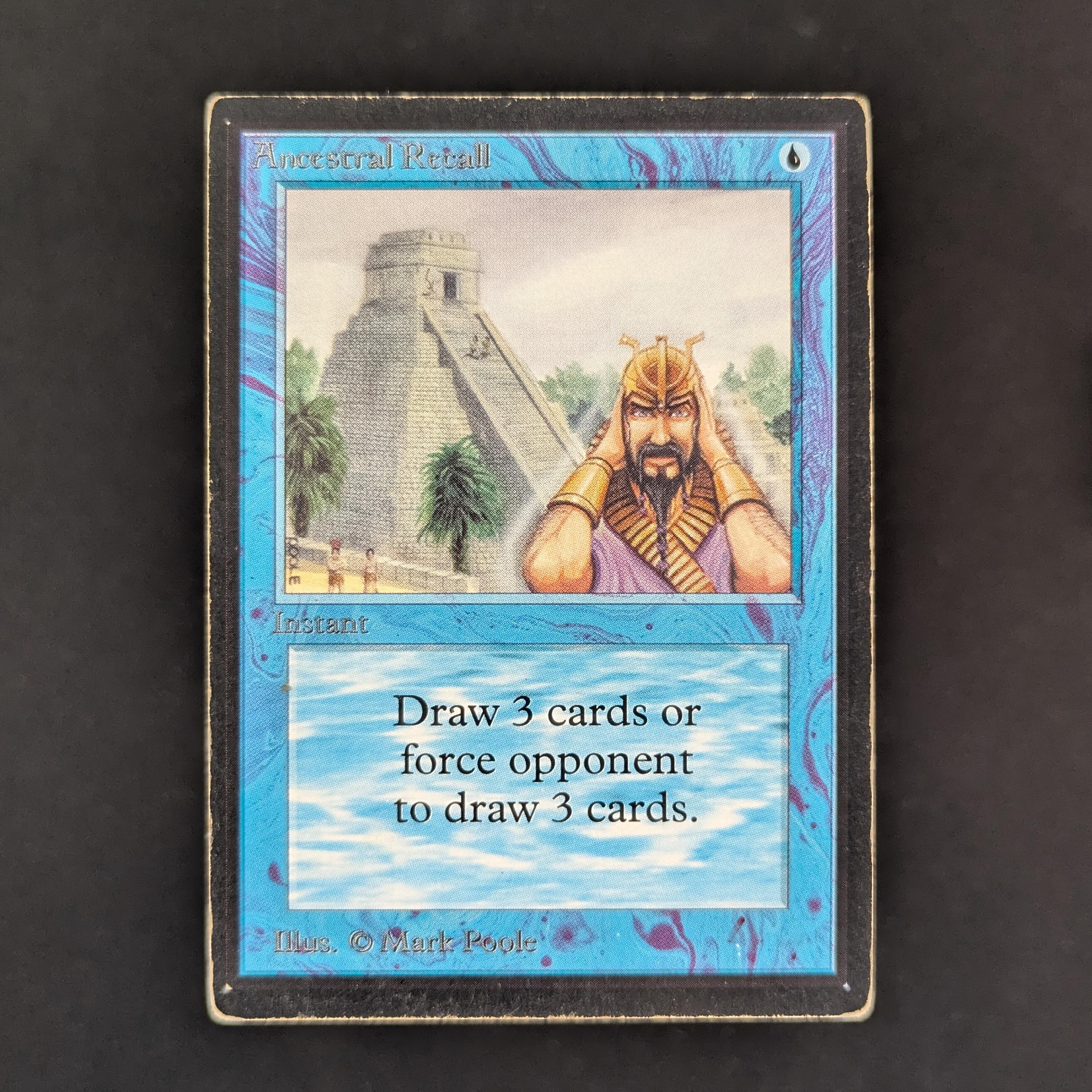 MTG Singles - Ancestral Recall - International Edition - PO - 33513