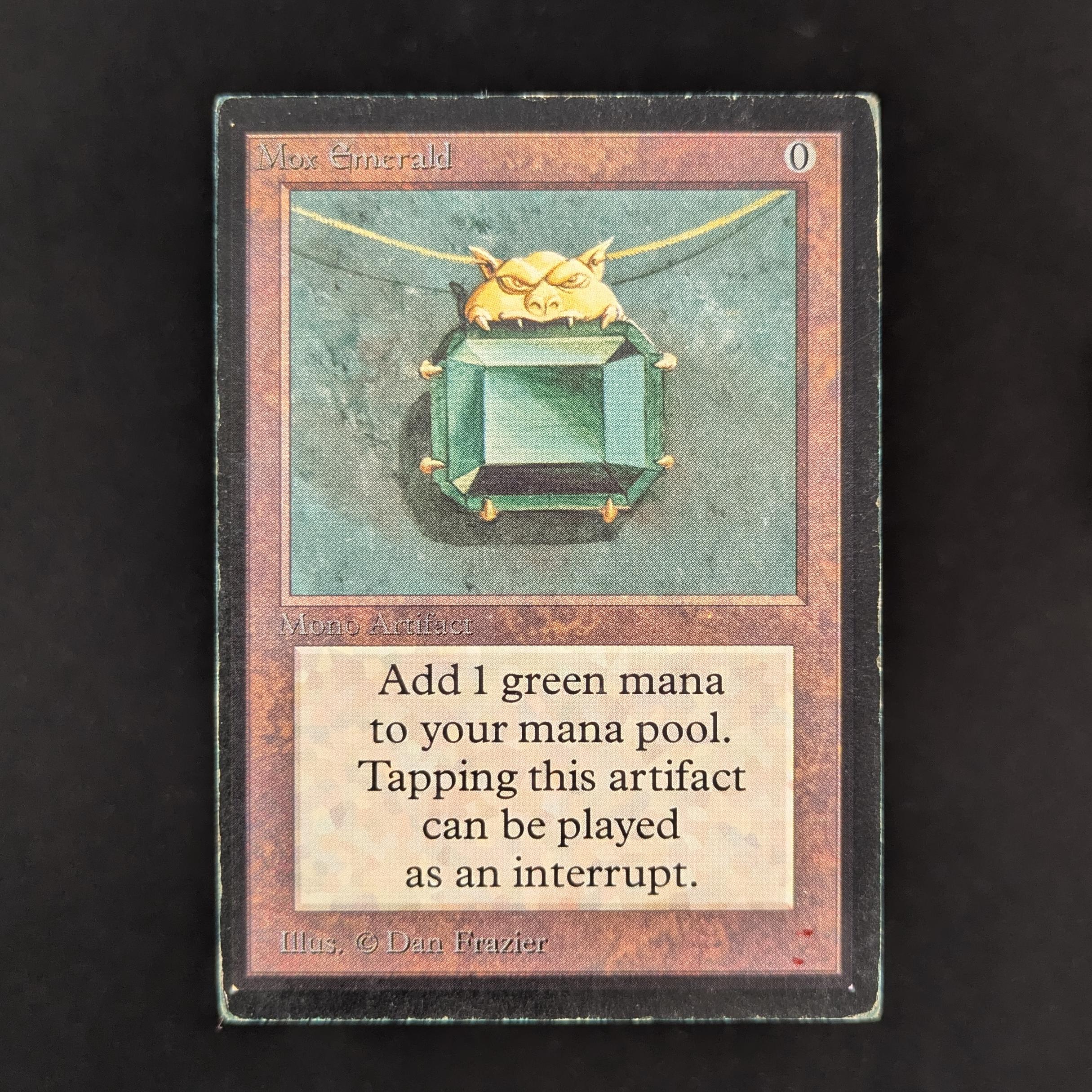 MTG Singles - Mox Emerald - International Edition - PO - INKED - 33518