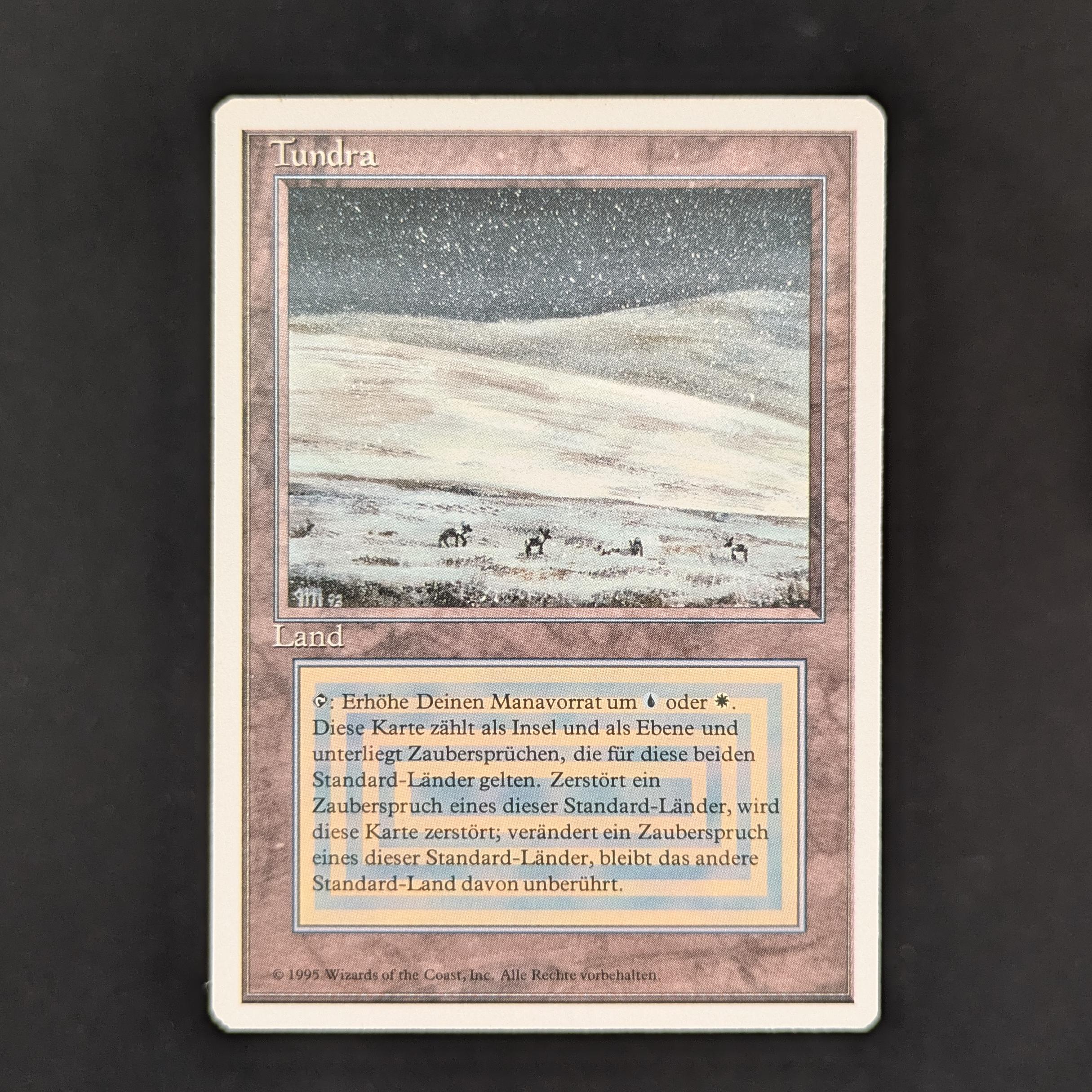 MTG Singles - Tundra - Foreign White Bordered - German - GD - 33534