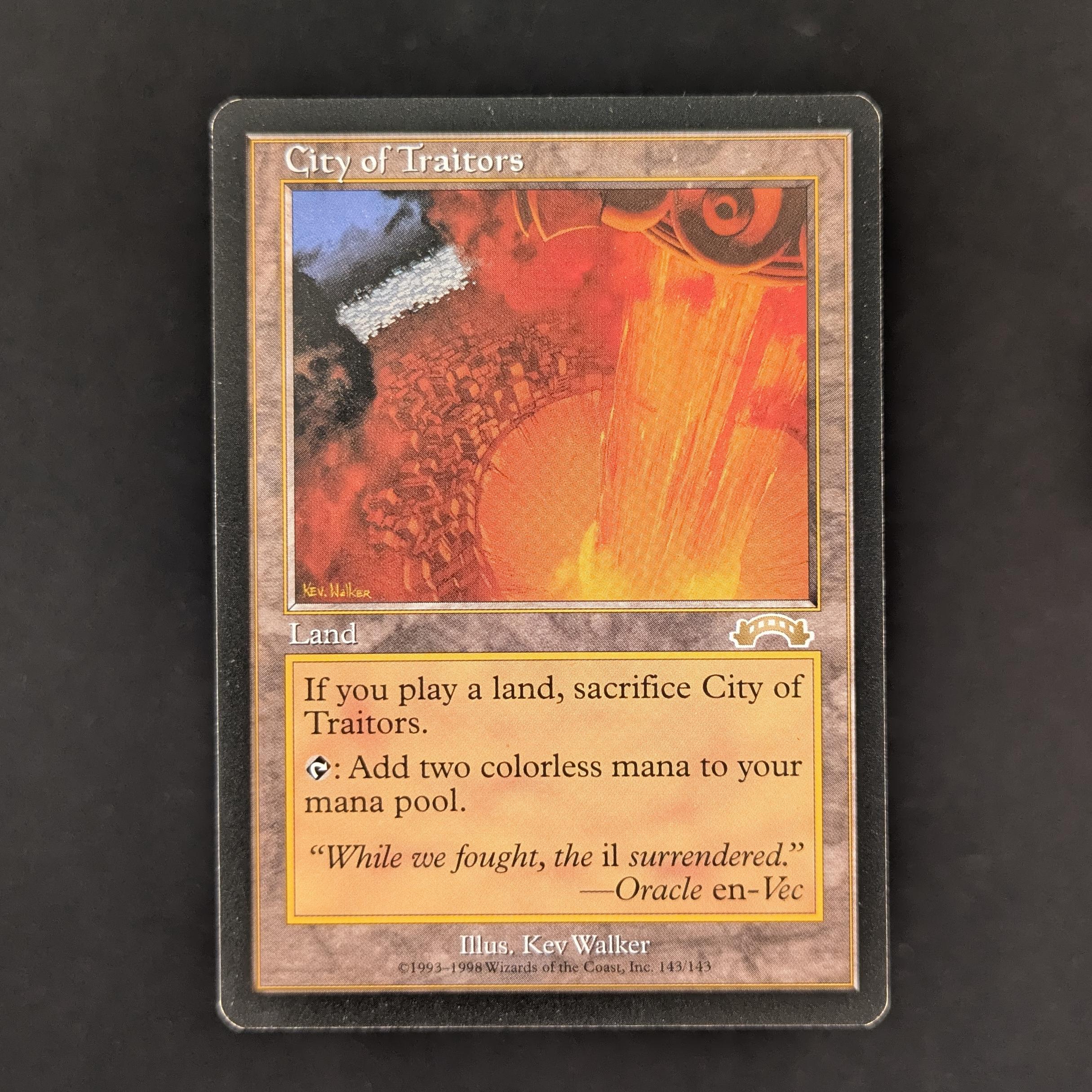 MTG Singles - City of Traitors - Exodus - English - EX - 33537