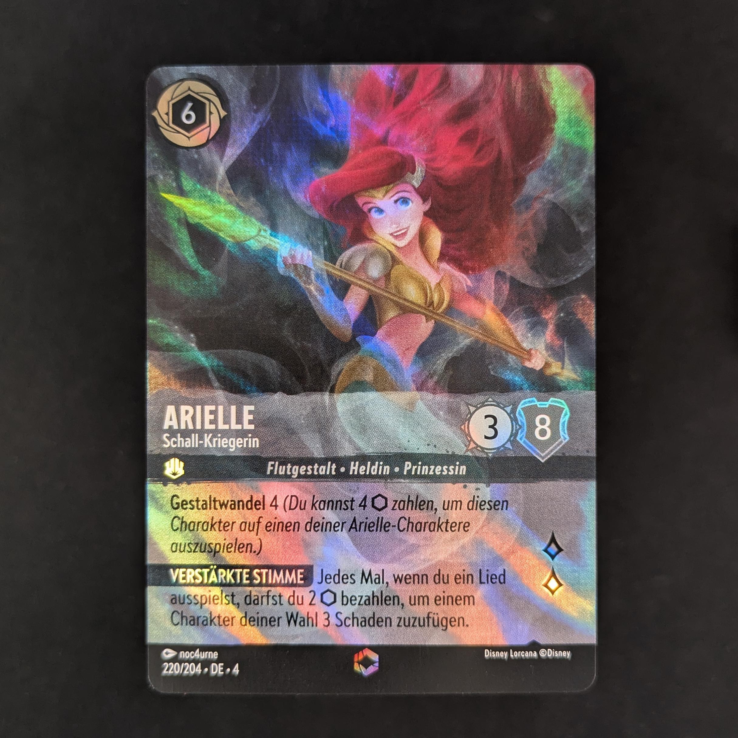 Ariel - Sonic Warrior (V.2) - Ursula's Return - German - NM