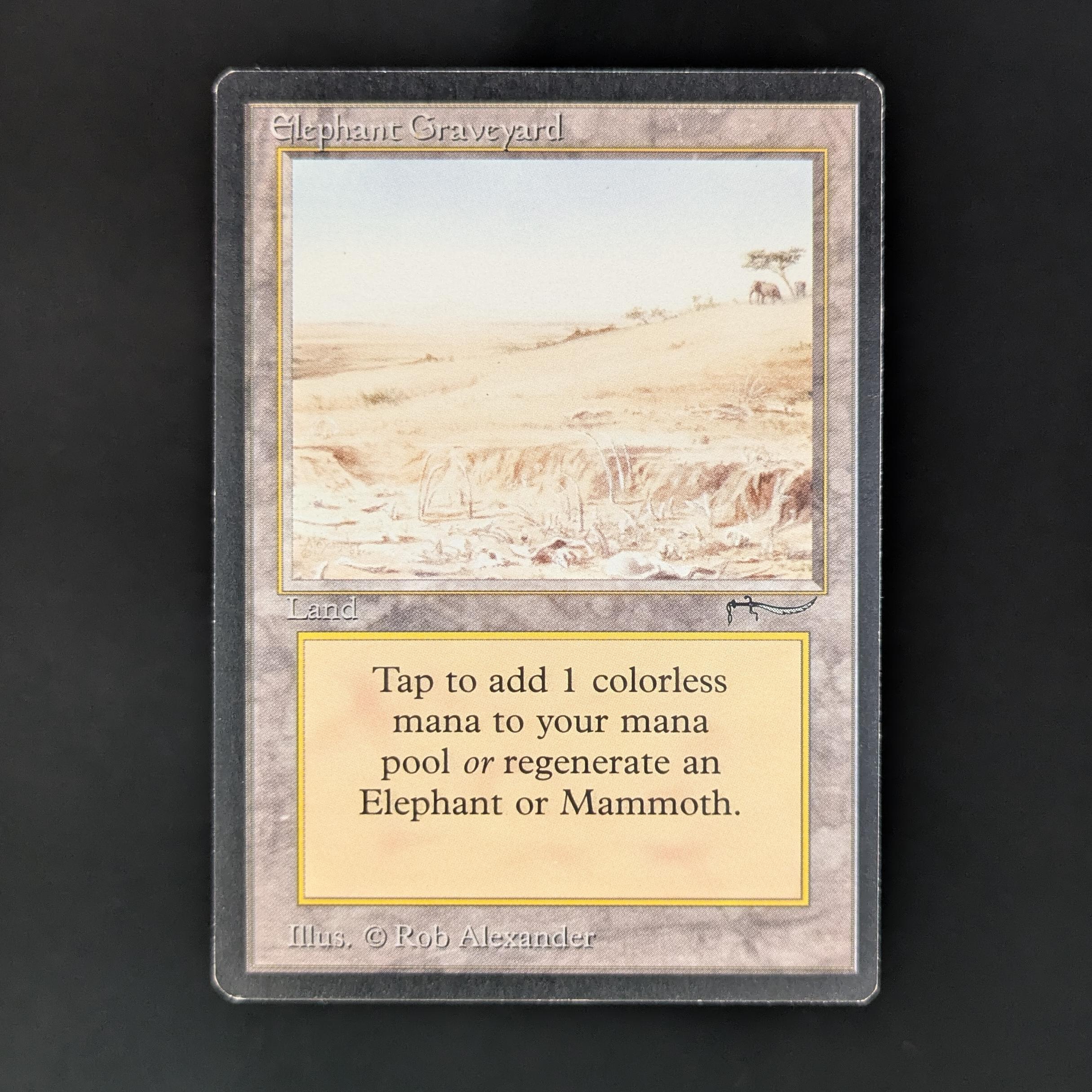MTG Singles - Elephant Graveyard - Arabian Nights - EX - 33697
