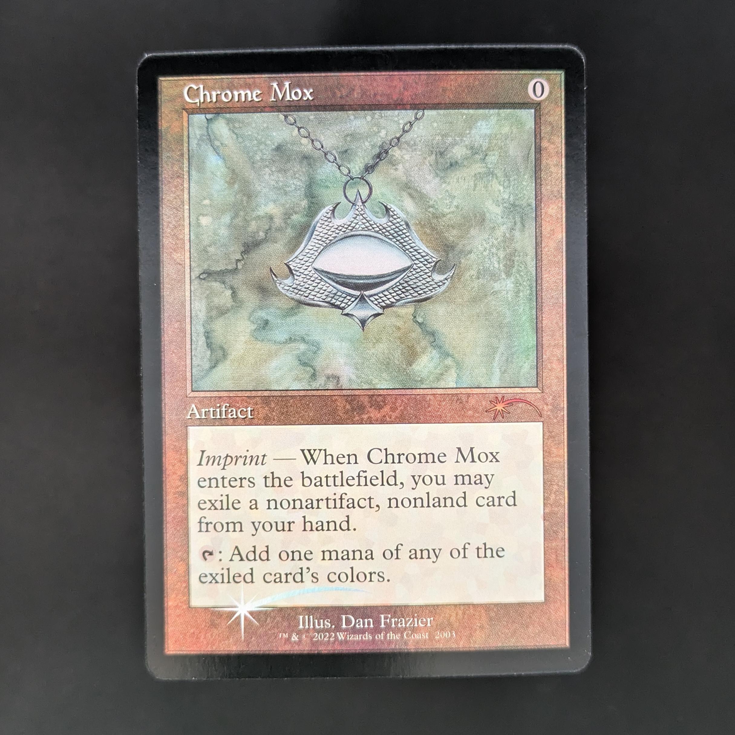 金属モックス/Chrome Mox 旧枠 Secret lair 30th FOIL] Chrome Mox - Secret Lair Drop Series: 30th Anniversary Countdow