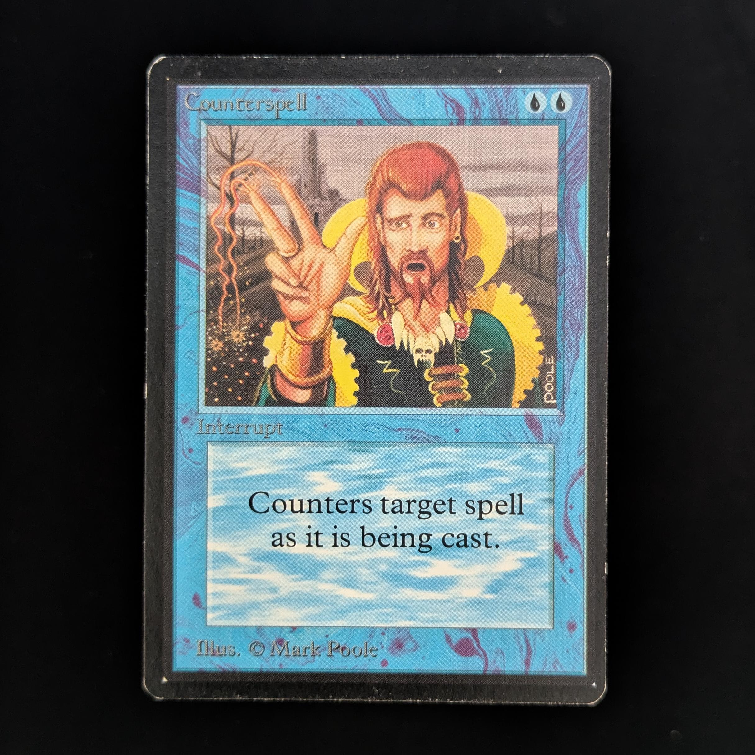 MTG Singles - Counterspell - Beta - LP - 33744