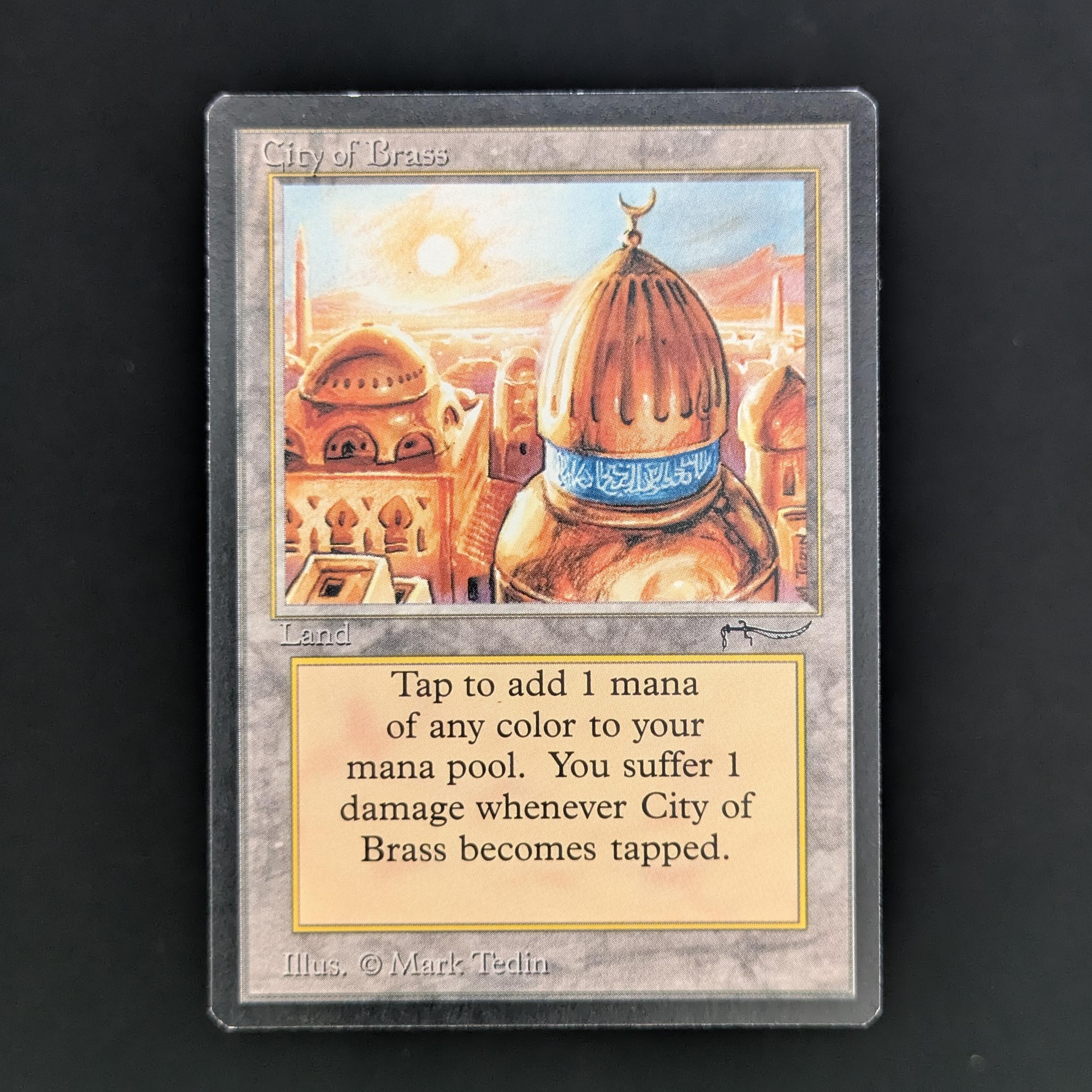 MTG Singles - City of Brass - Arabian Nights - EX - 33792