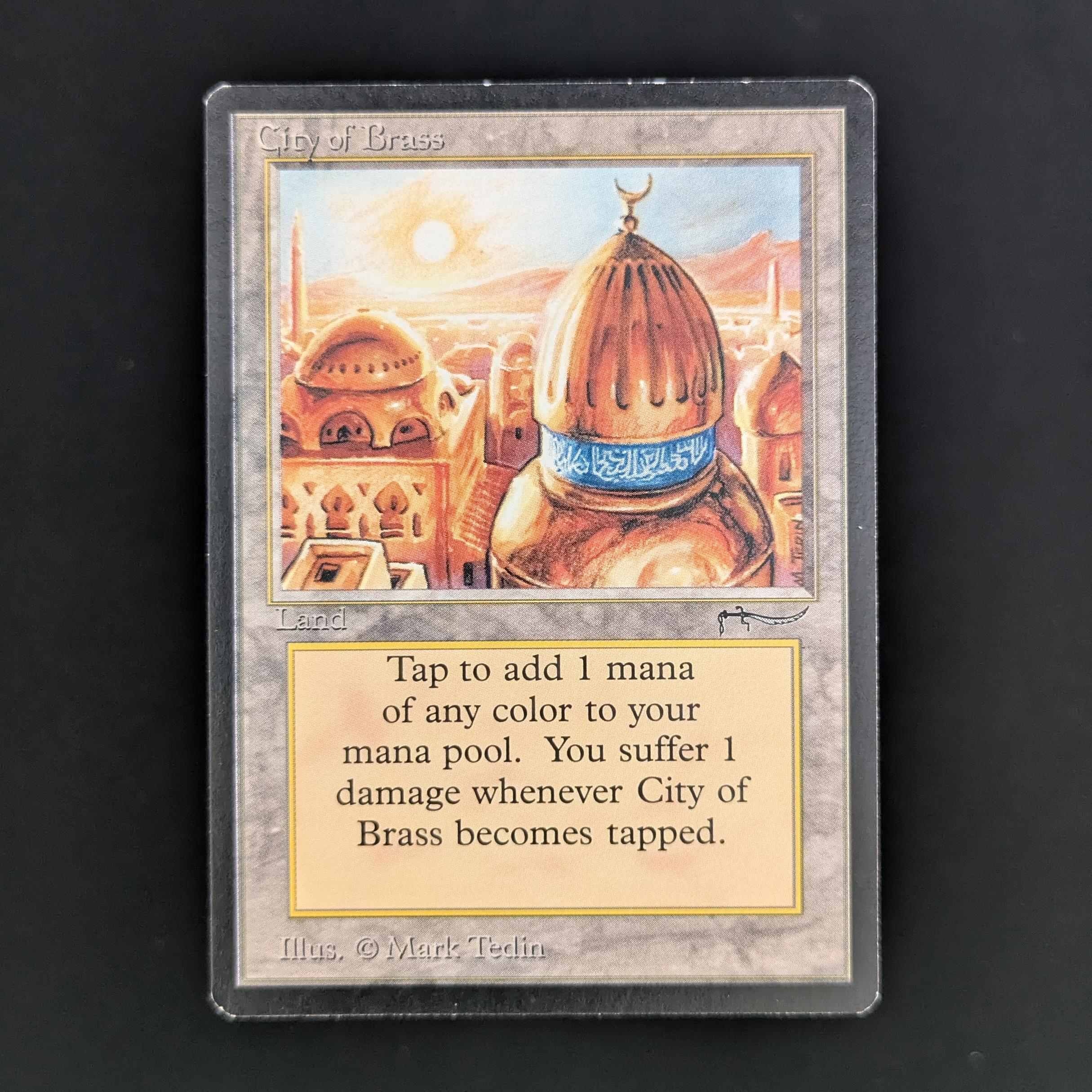 MTG Singles - City of Brass - Arabian Nights - EX - 33793