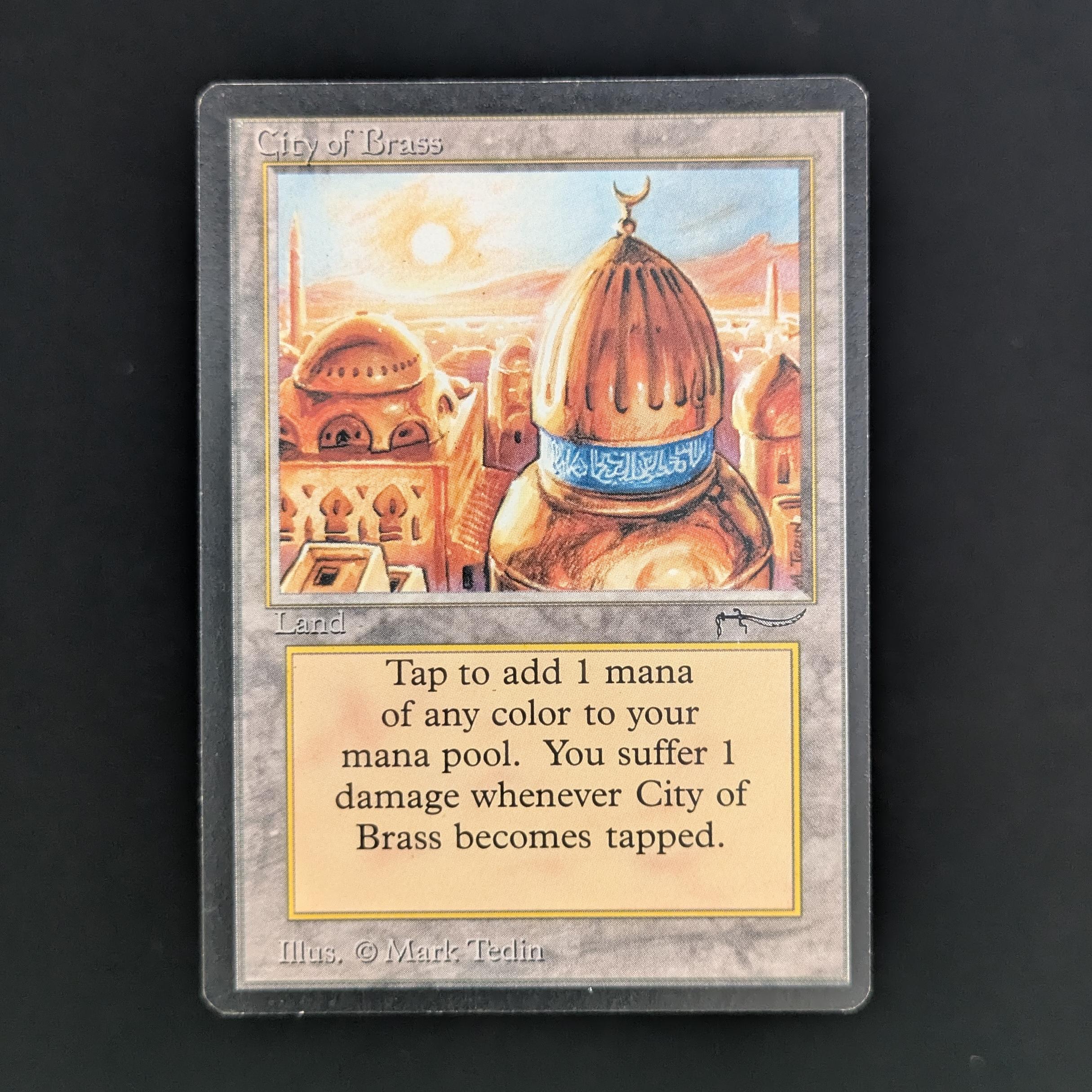 MTG Singles - City of Brass - Arabian Nights - EX - 33794