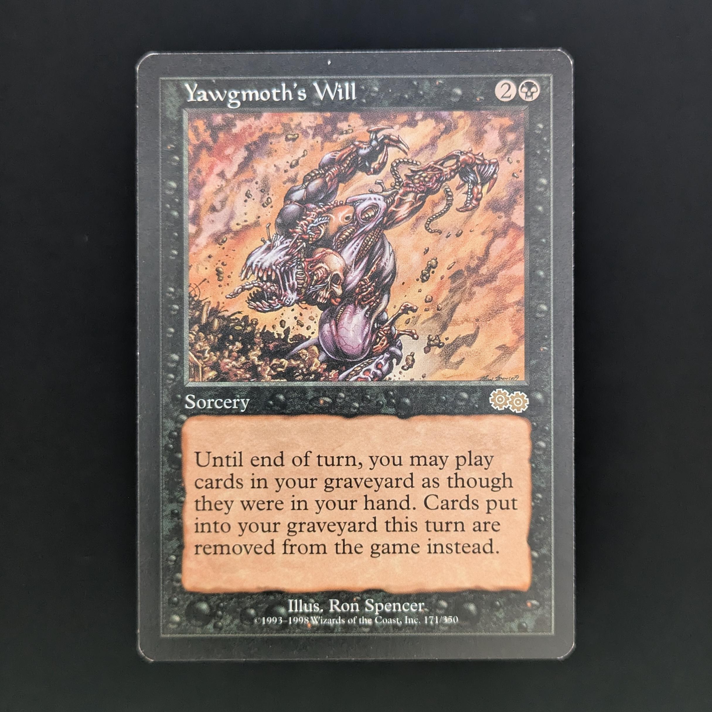MTG Singles - Yawgmoth's Will - Urza's Saga - English - GD - 33898