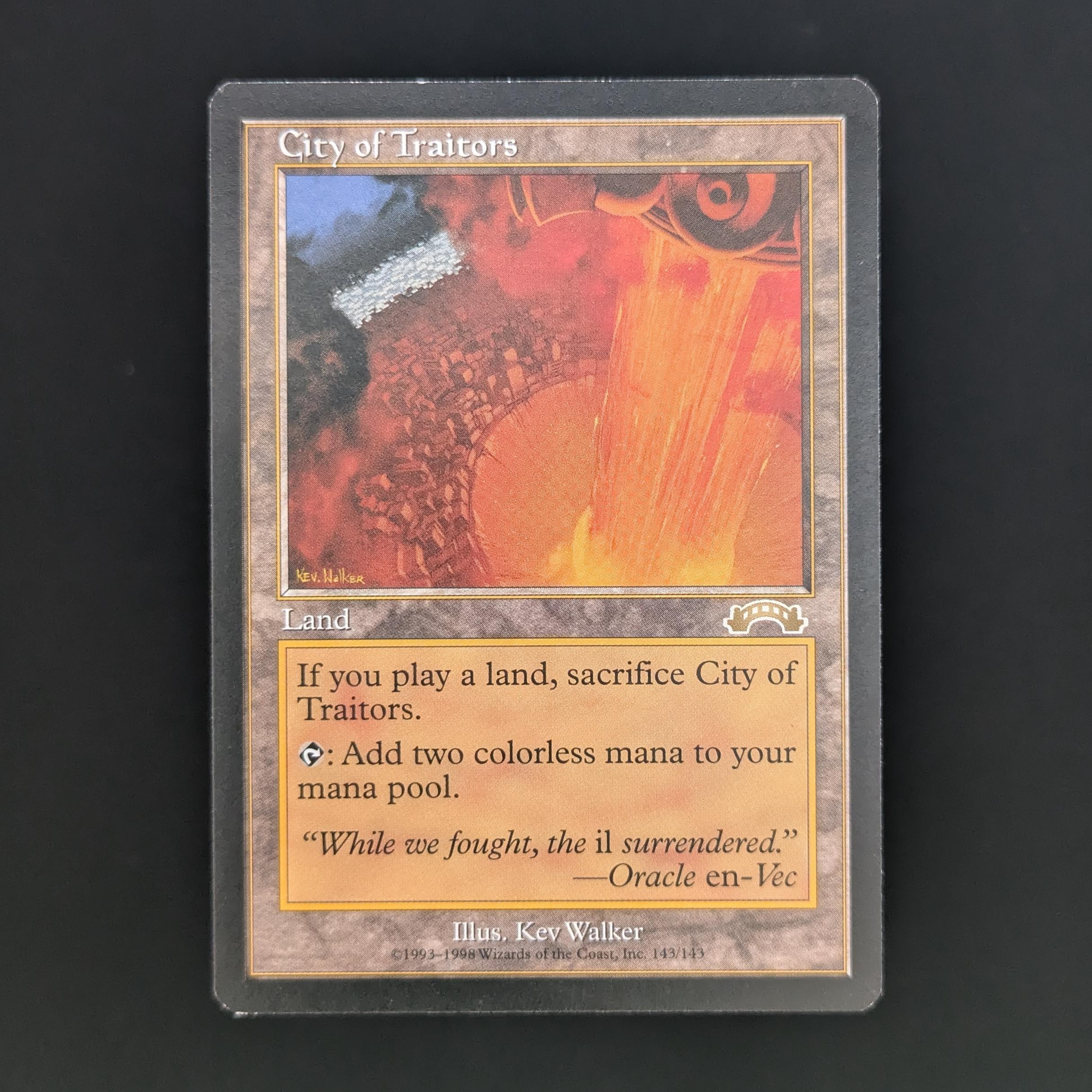 MTG Singles - City of Traitors - Exodus - English - EX - 33916