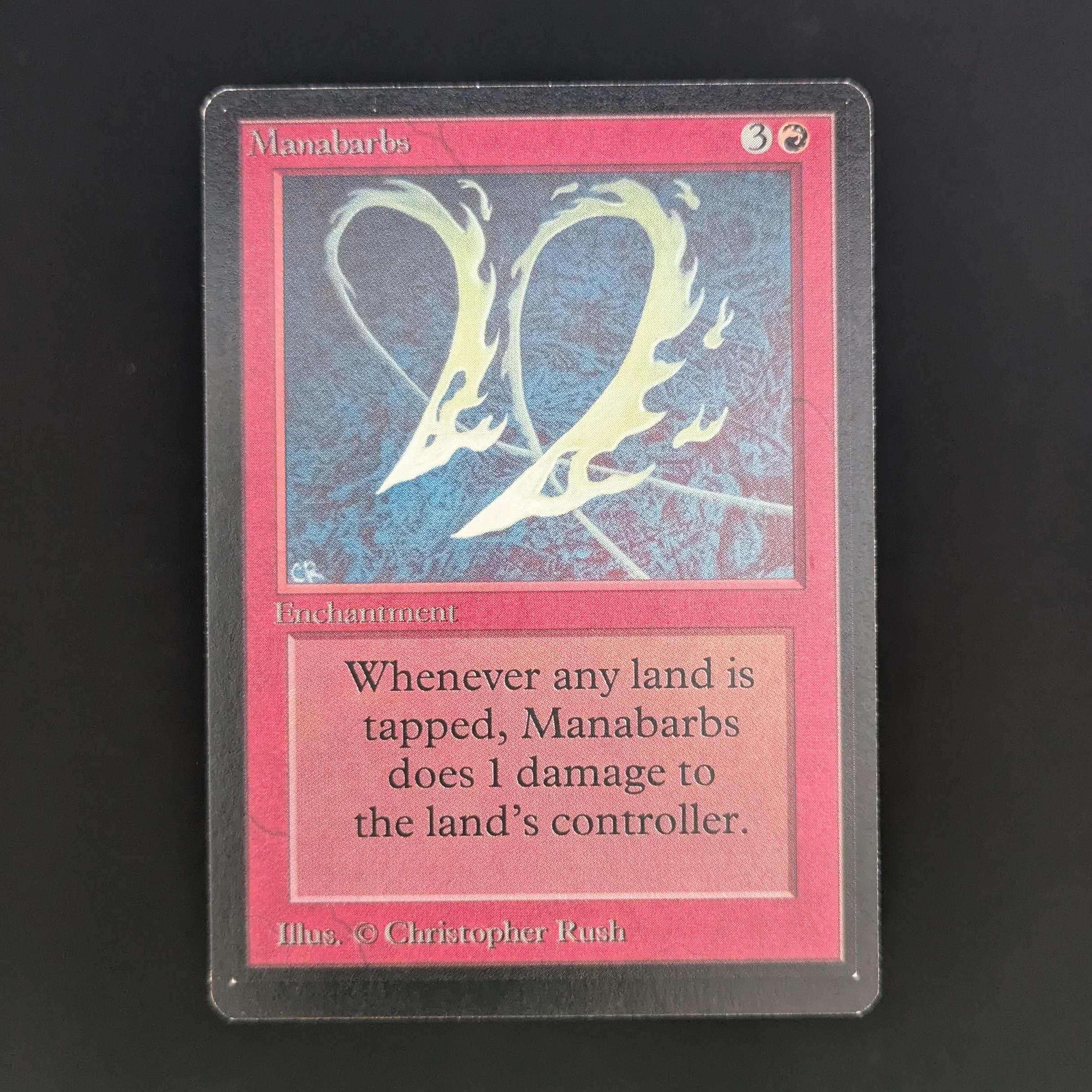 MTG Singles - Manabarbs - Beta - EX - 33979