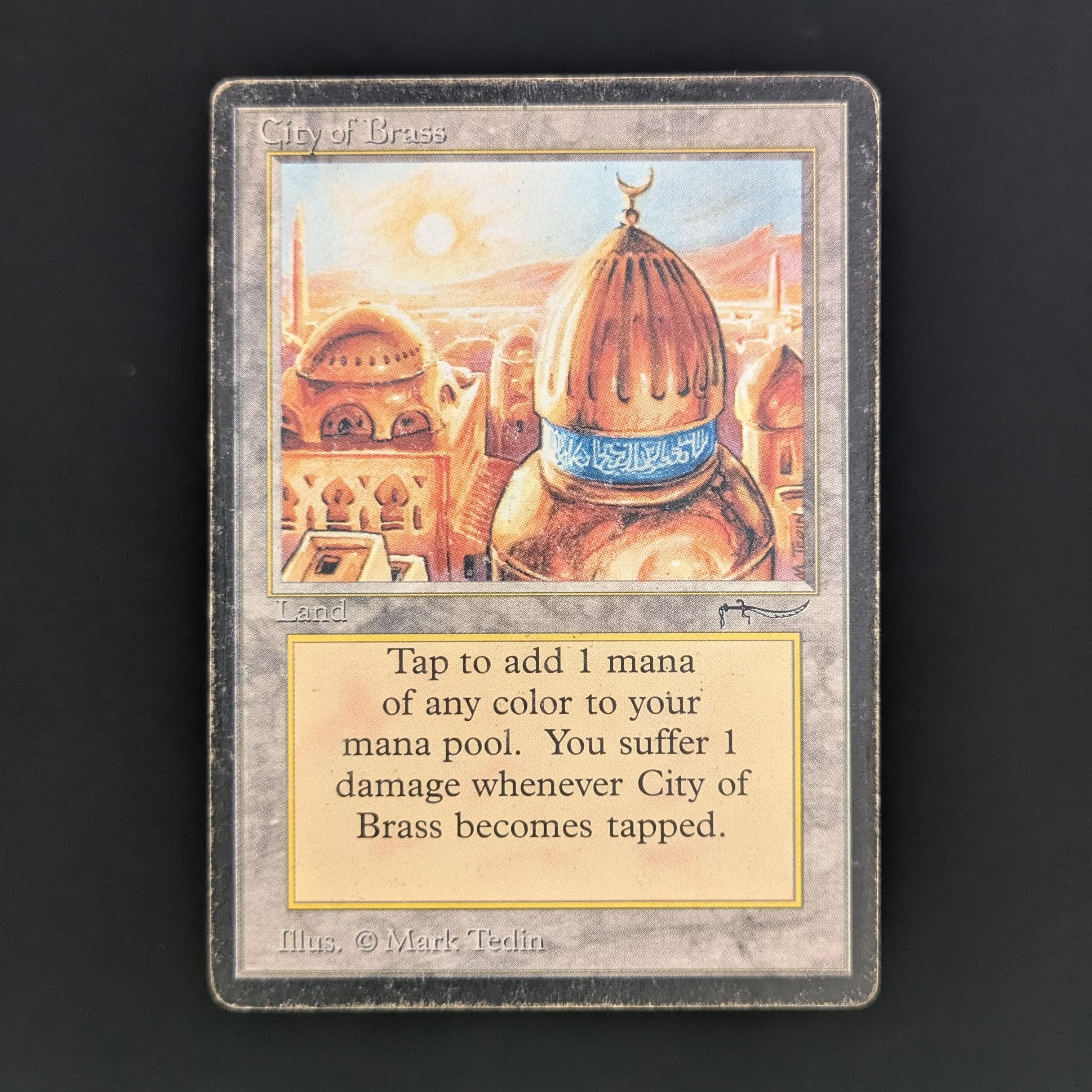 MTG Singles - City of Brass - Arabian Nights - PL - 34000