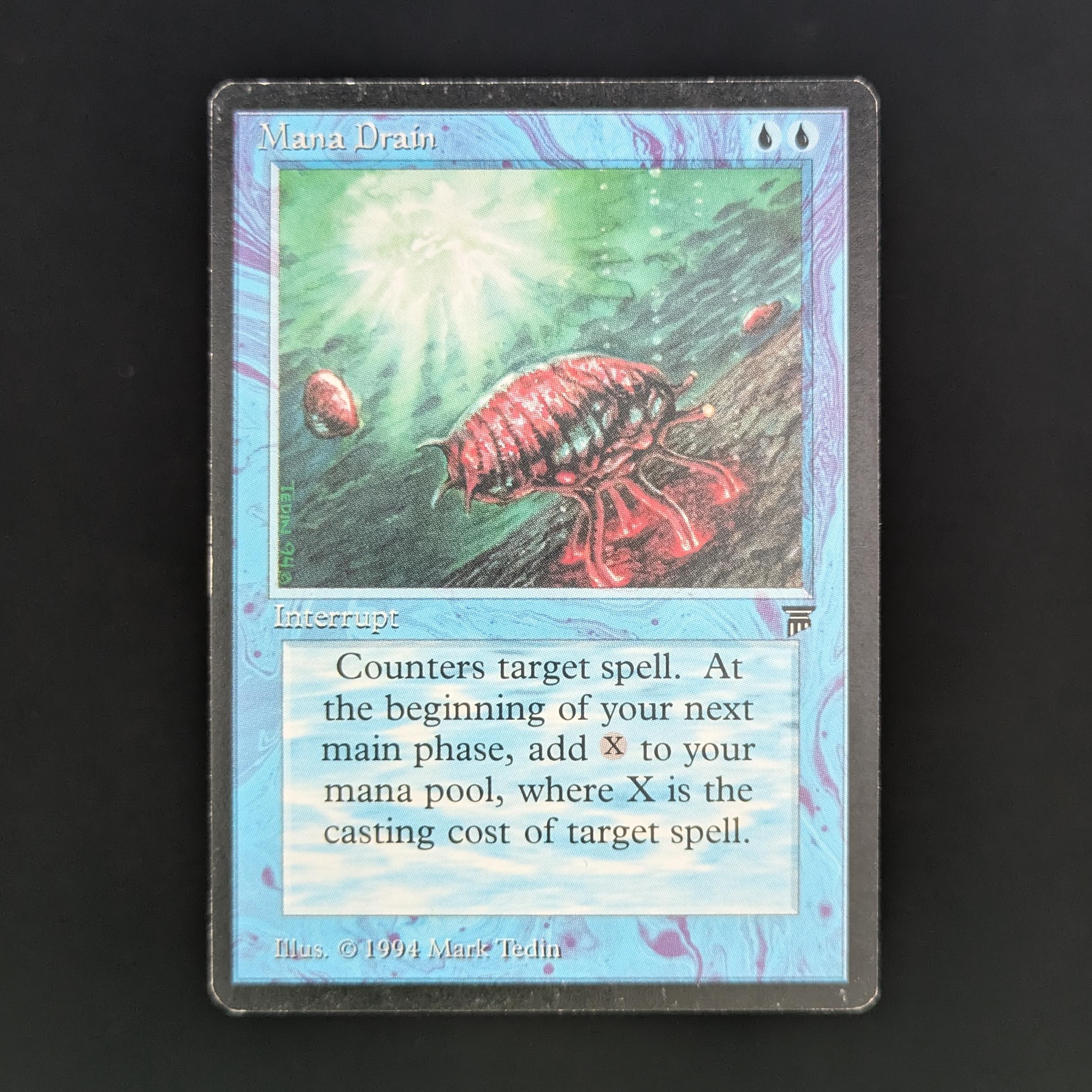MTG Singles - Mana Drain - Legends - LP - 34005