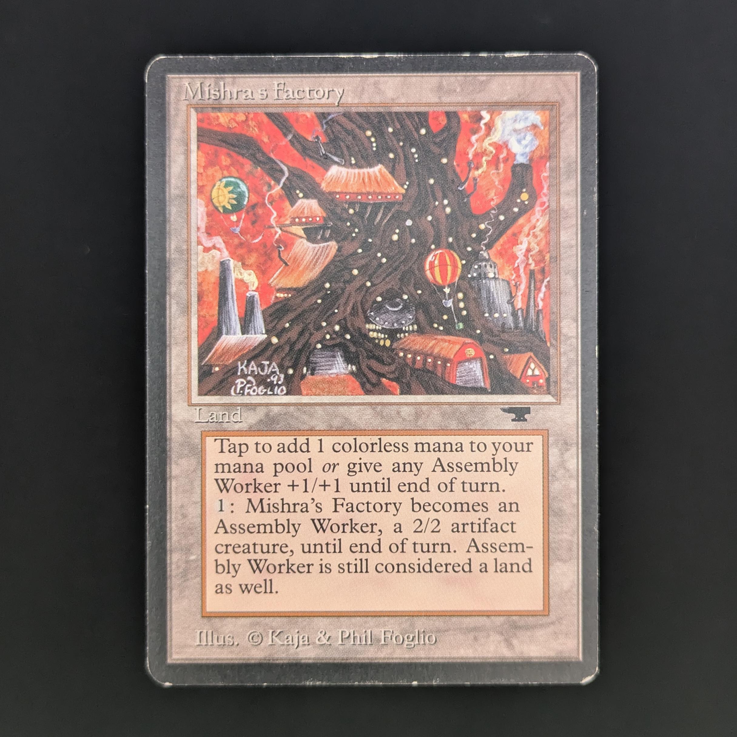 MTG Singles - Mishra's Factory (V.1) - Antiquities - LP - 34016
