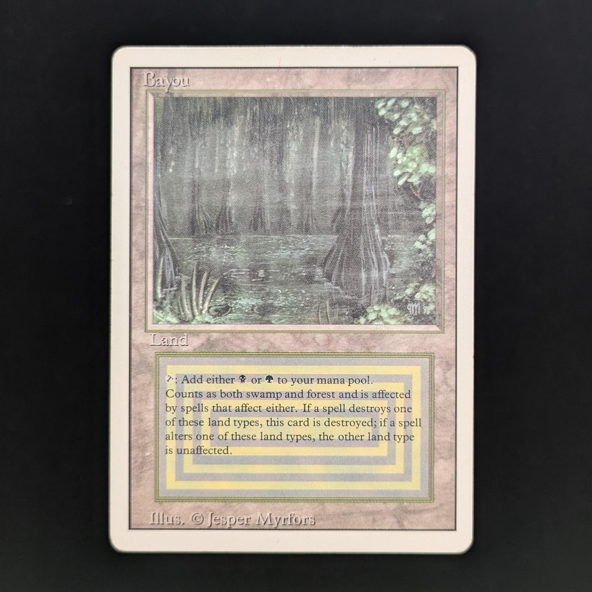 MTG Singles - Bayou - Revised - PL - 34065